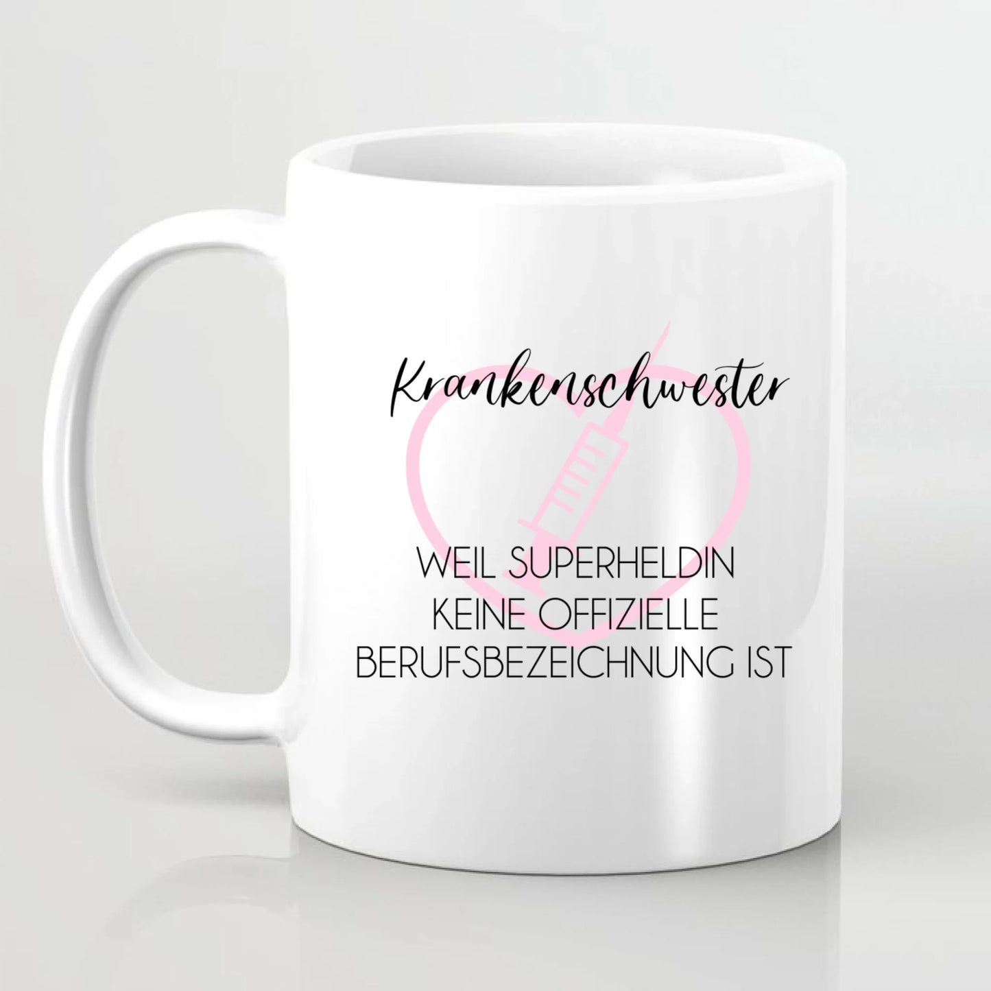Krankenschwester mit Hijab o. Haare Tasse / Thermobecher