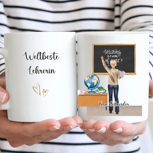 Lehrerin Tasse / Thermobecher
