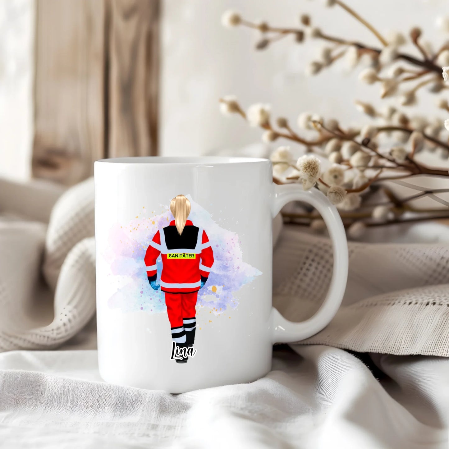 1-3 Sanitäter Tasse / Thermobecher