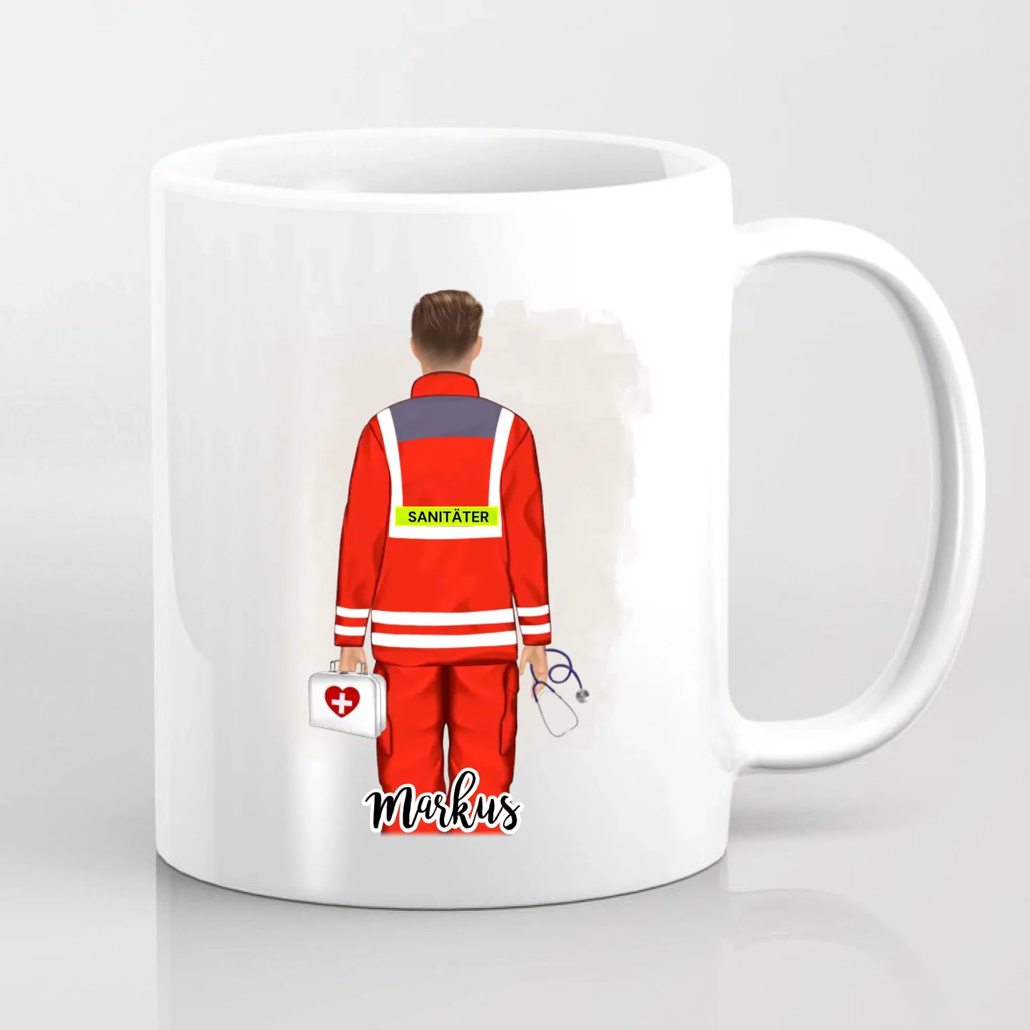 1-2 Sanitäter Tasse / Thermobecher