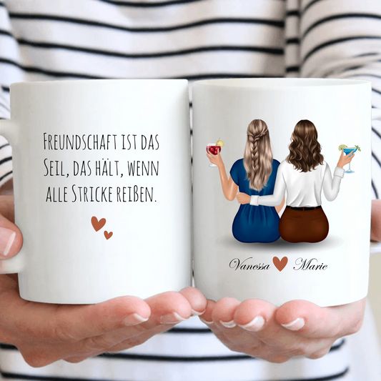 Beste Freundinnen Tasse & Thermobecher