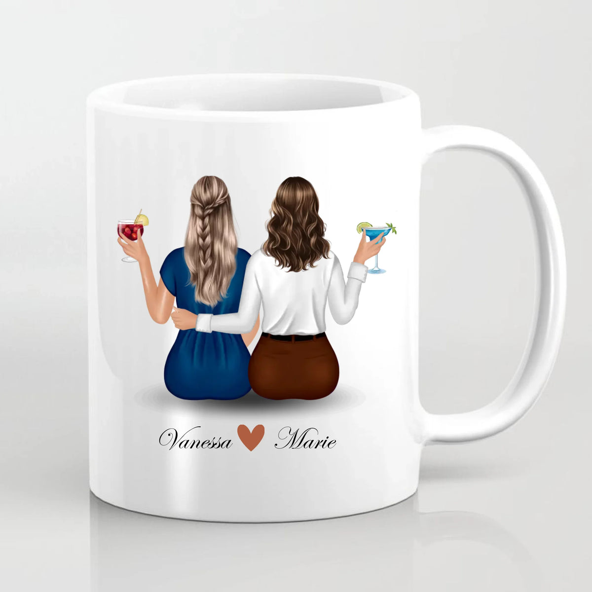 Beste Freundinnen Tasse & Thermobecher