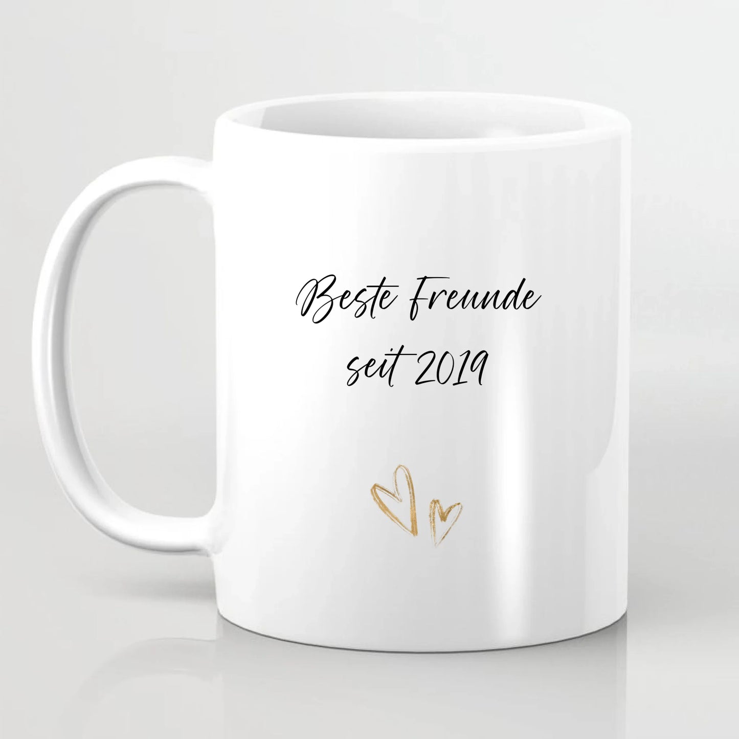 Beste Freundin & Bester Freund Tasse