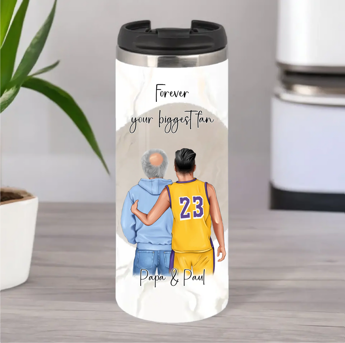 Papa & Basketballer Tasse