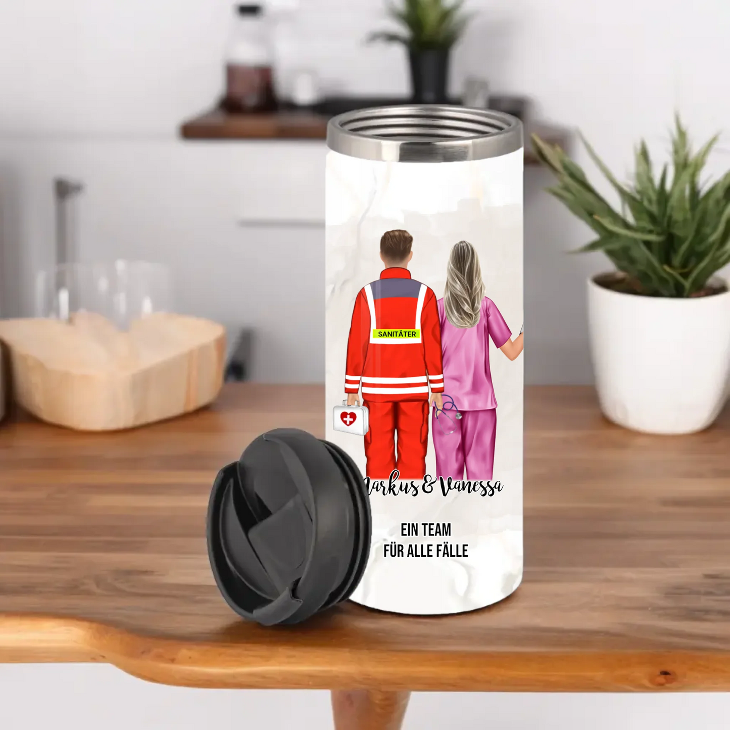 Sanitäter & Krankenschwester Tasse / Thermobecher