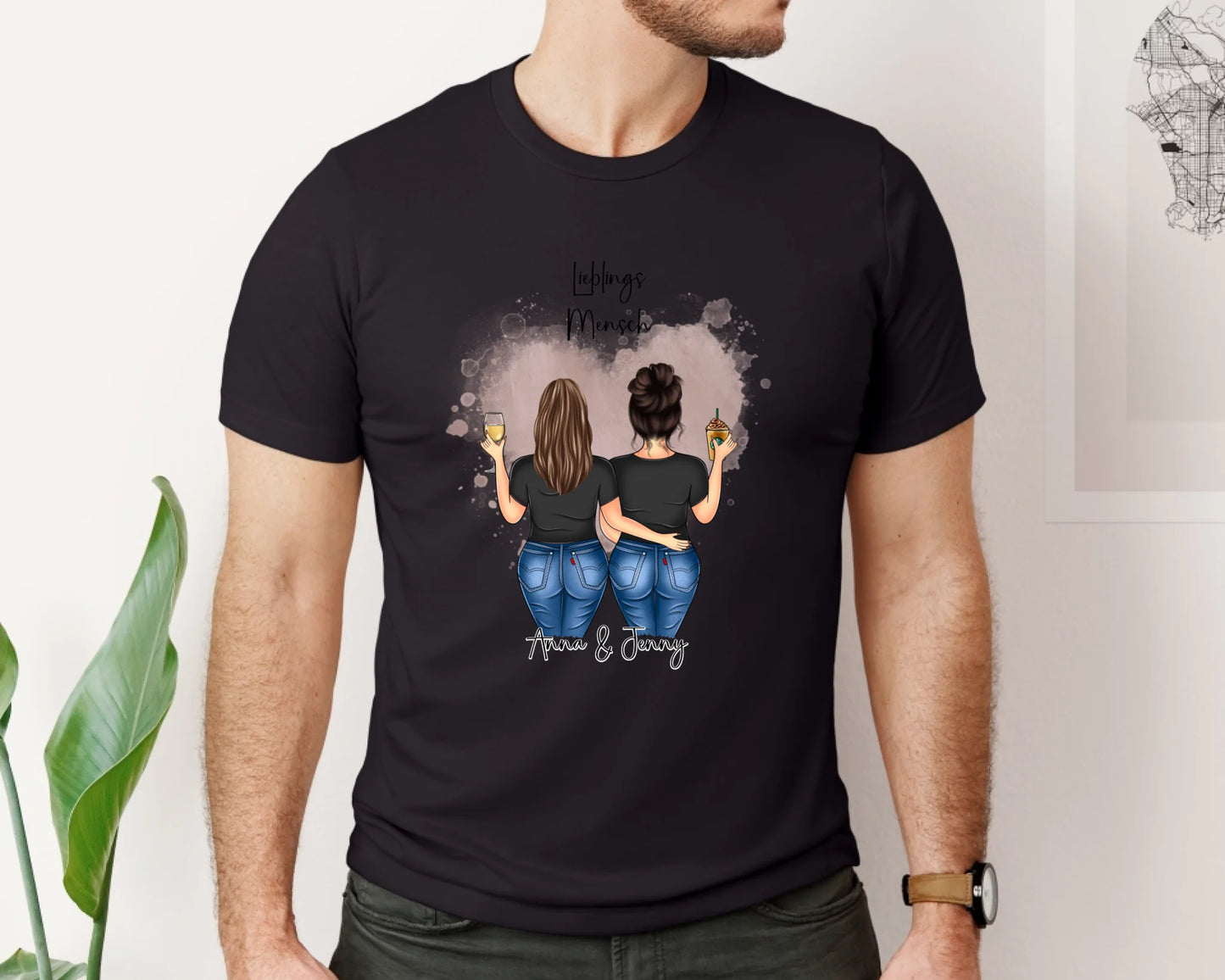 Curvy Freundinnen T-Shirt