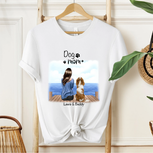 Frauchen/Herrchen mit Haustier T-Shirt