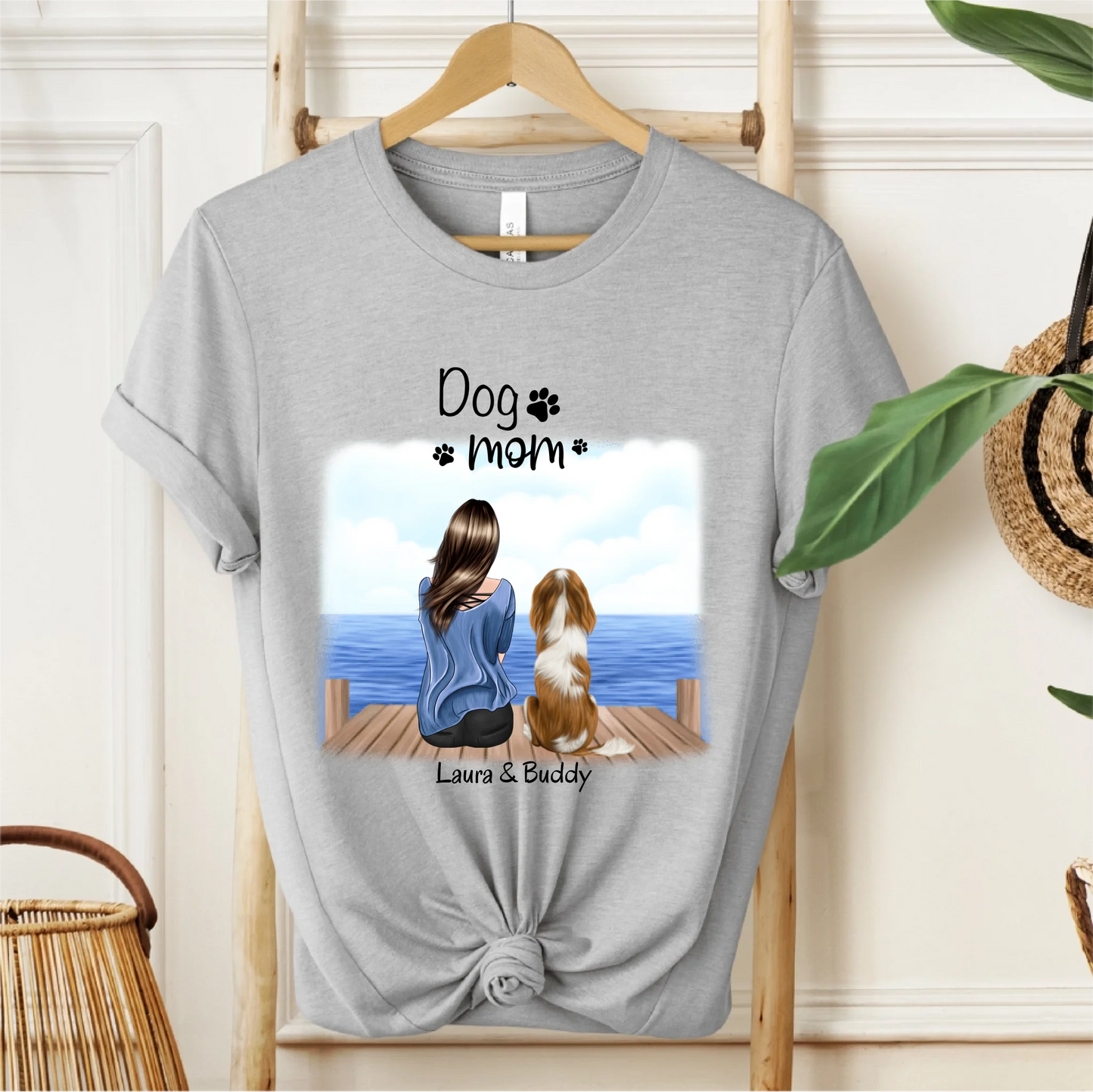 Frauchen/Herrchen mit Haustier T-Shirt