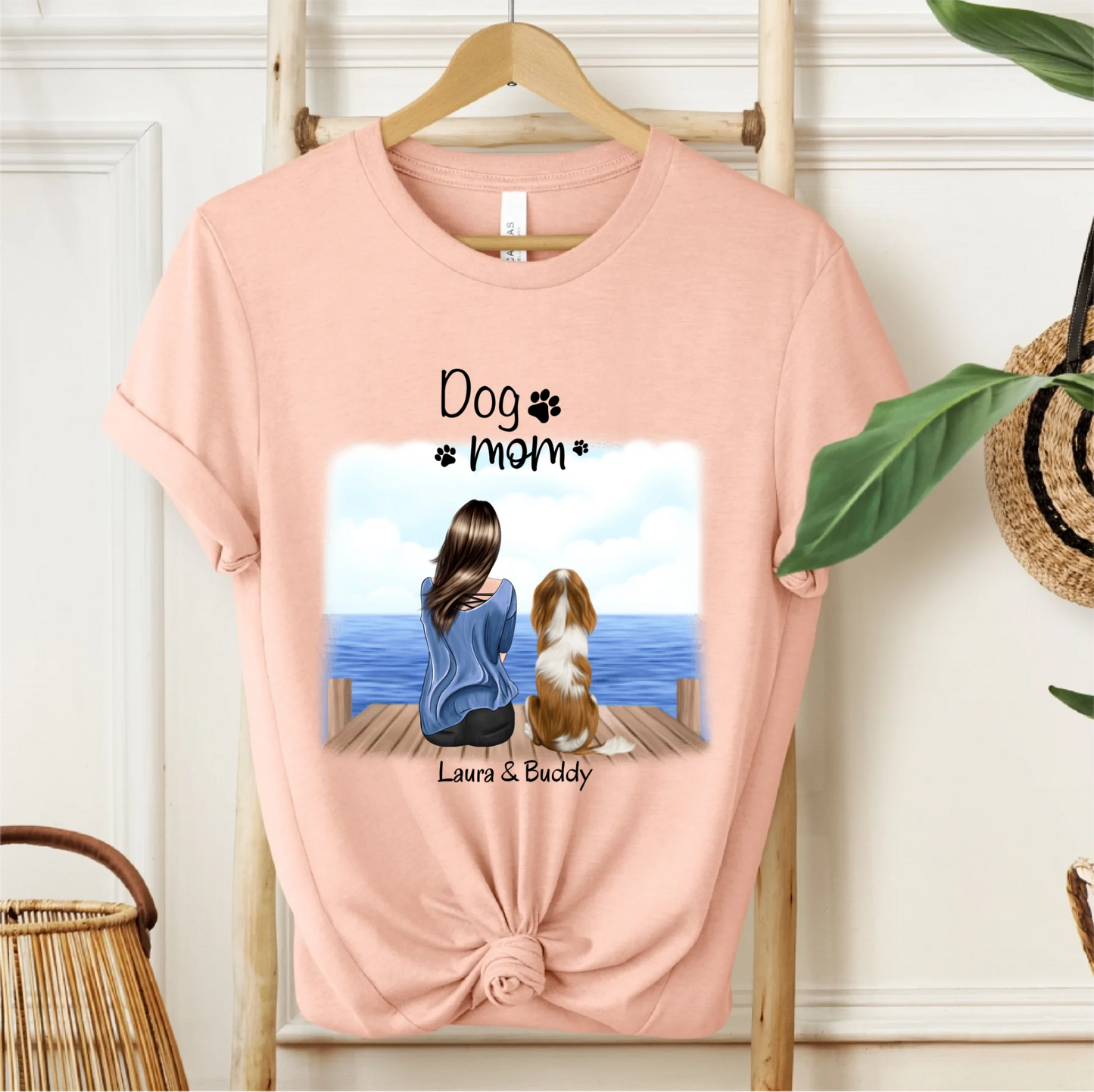 Frauchen/Herrchen mit Haustier T-Shirt