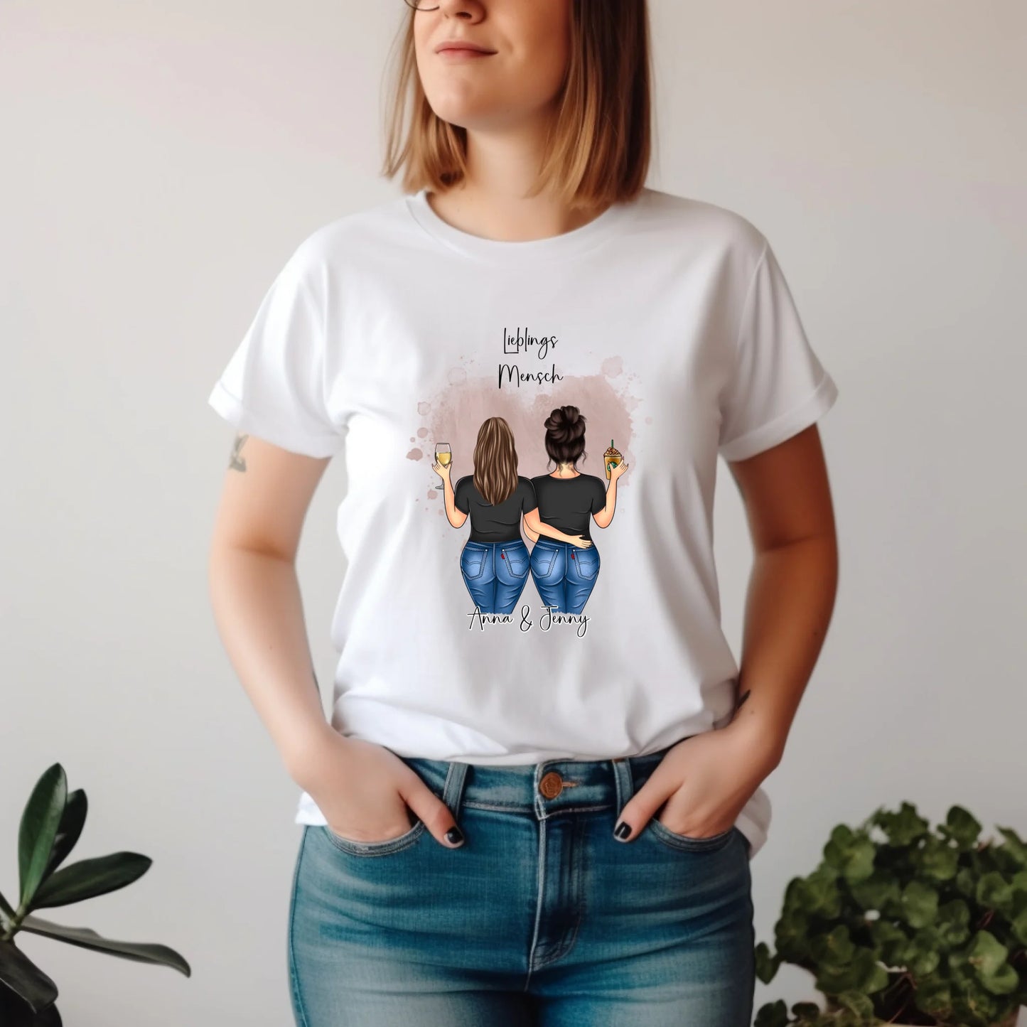 Curvy Freundinnen T-Shirt