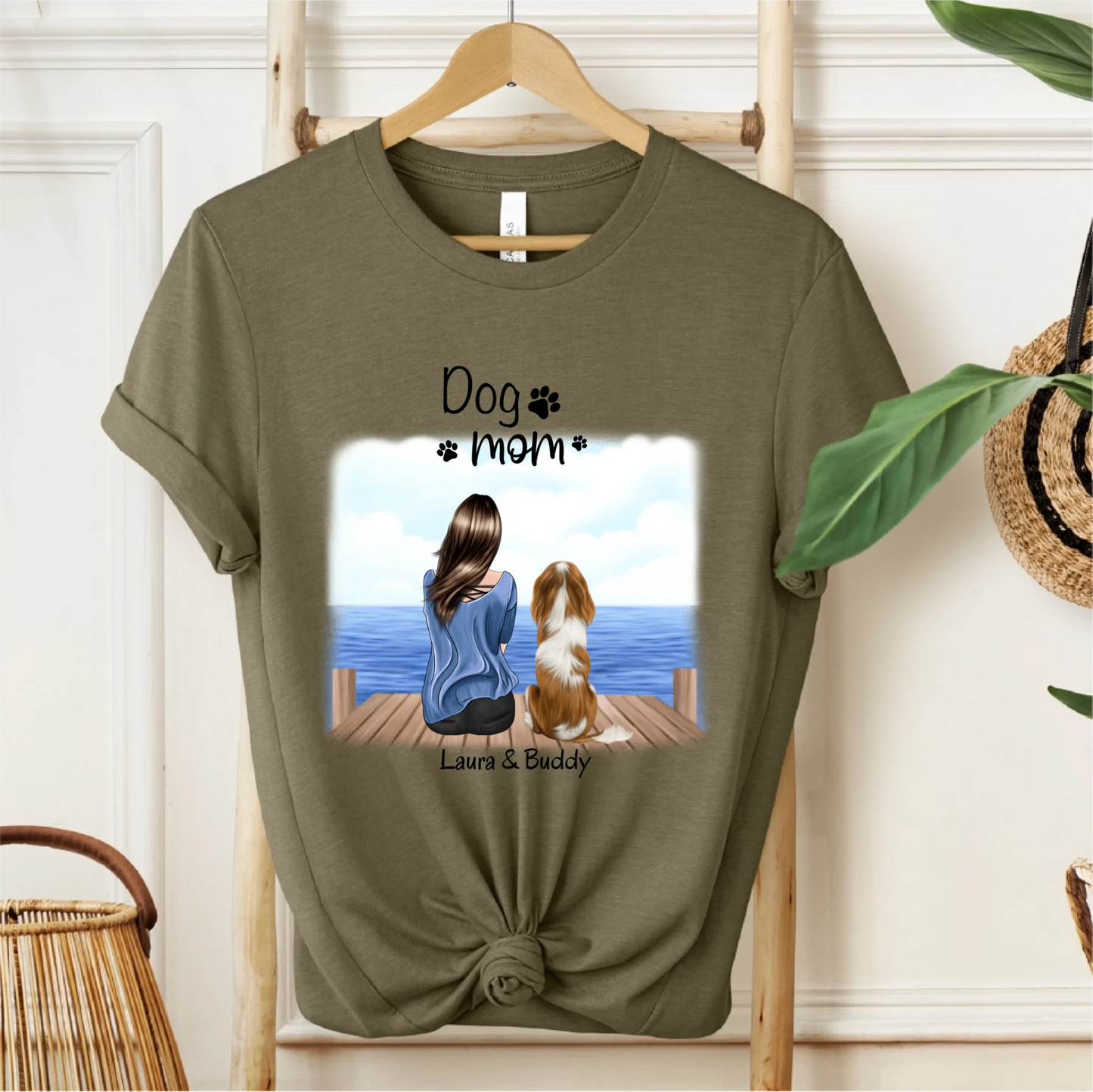 Frauchen/Herrchen mit Haustier T-Shirt