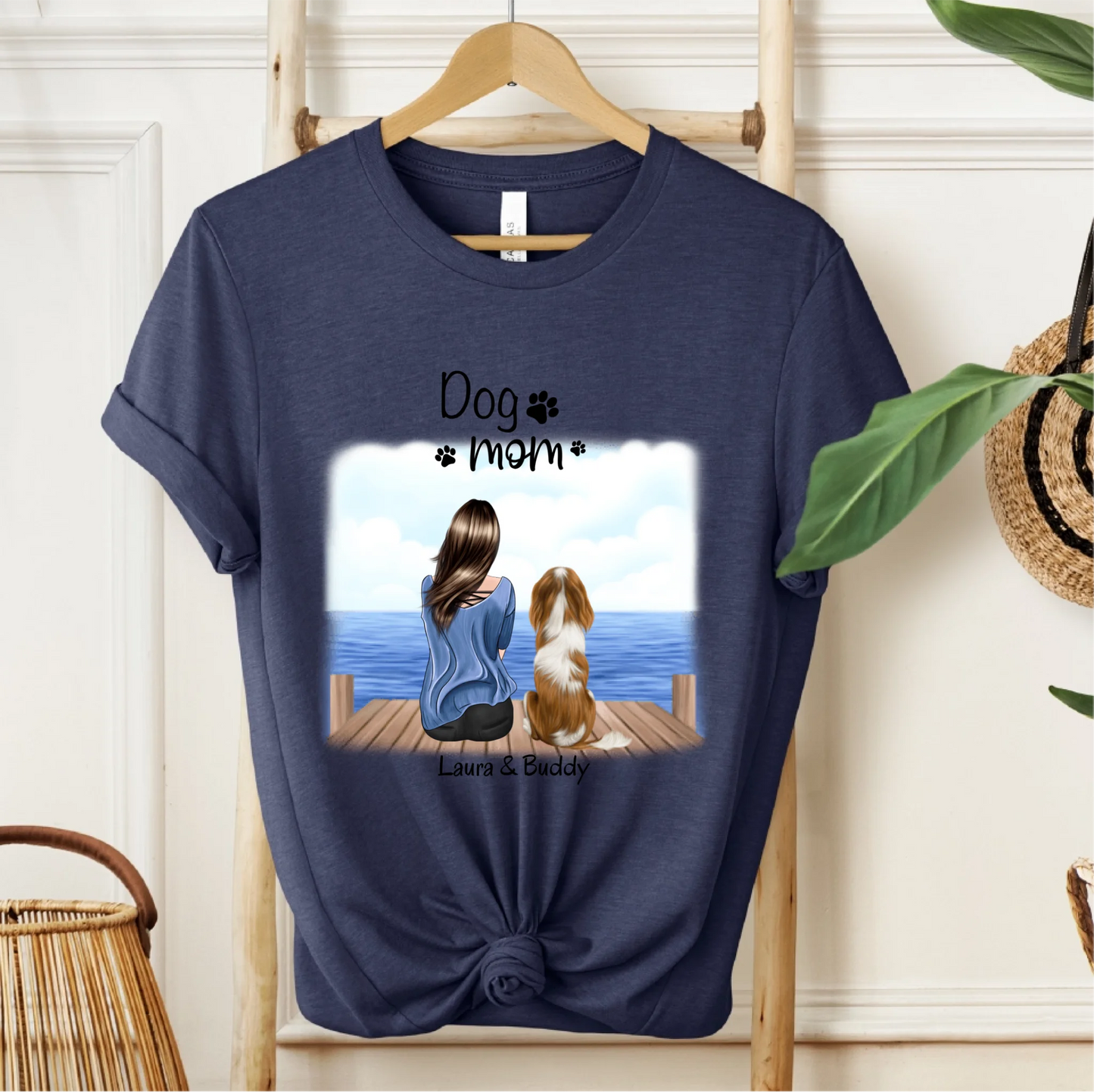 Frauchen/Herrchen mit Haustier T-Shirt