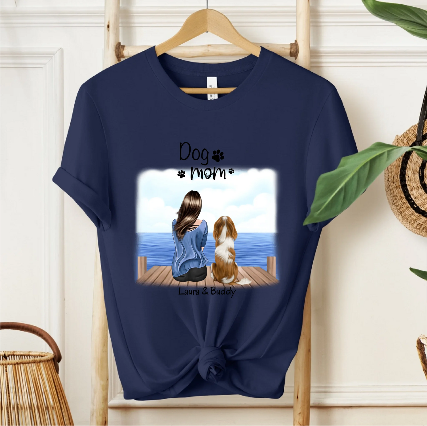 Frauchen/Herrchen mit Haustier T-Shirt