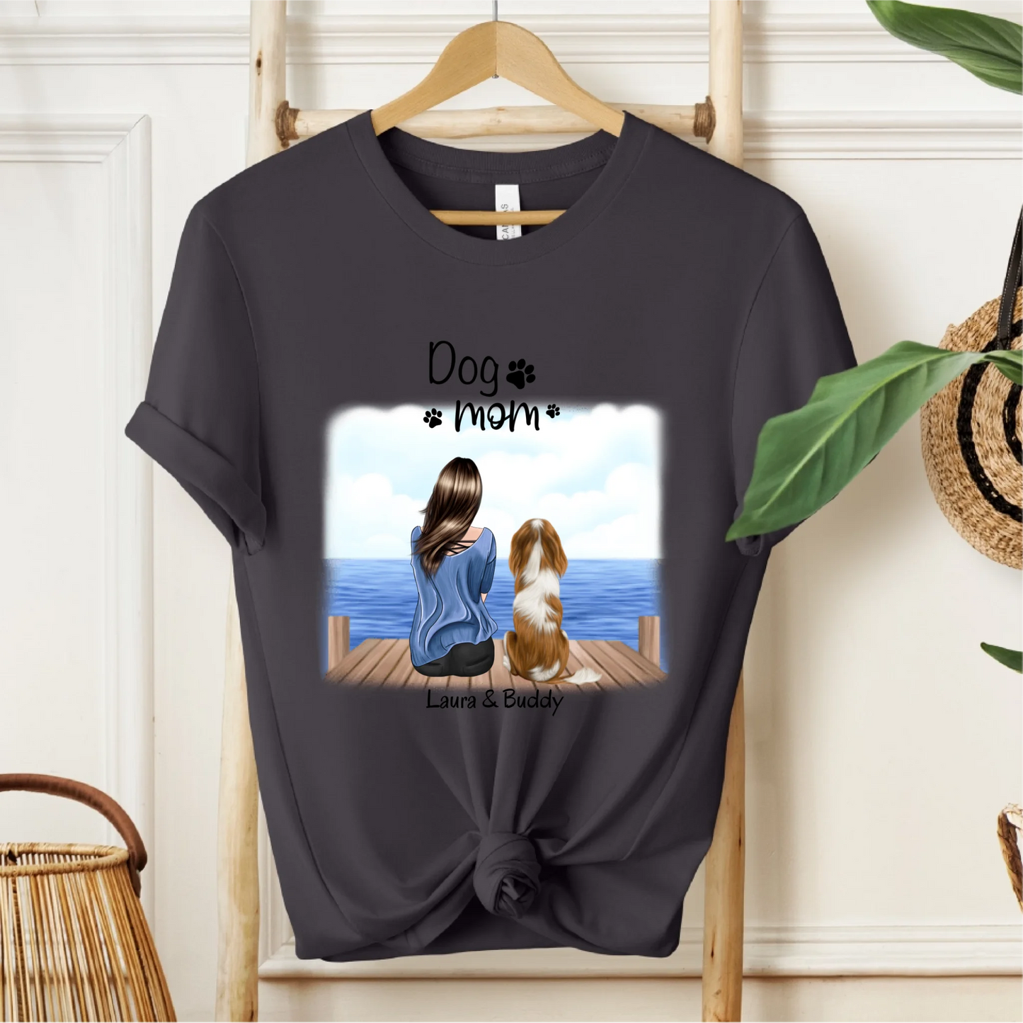 Frauchen/Herrchen mit Haustier T-Shirt