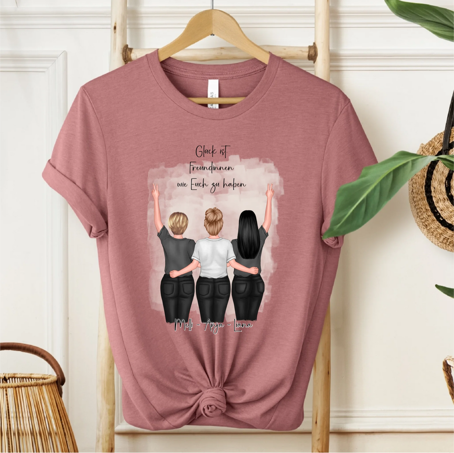 2-4 Freundinnen T-Shirt