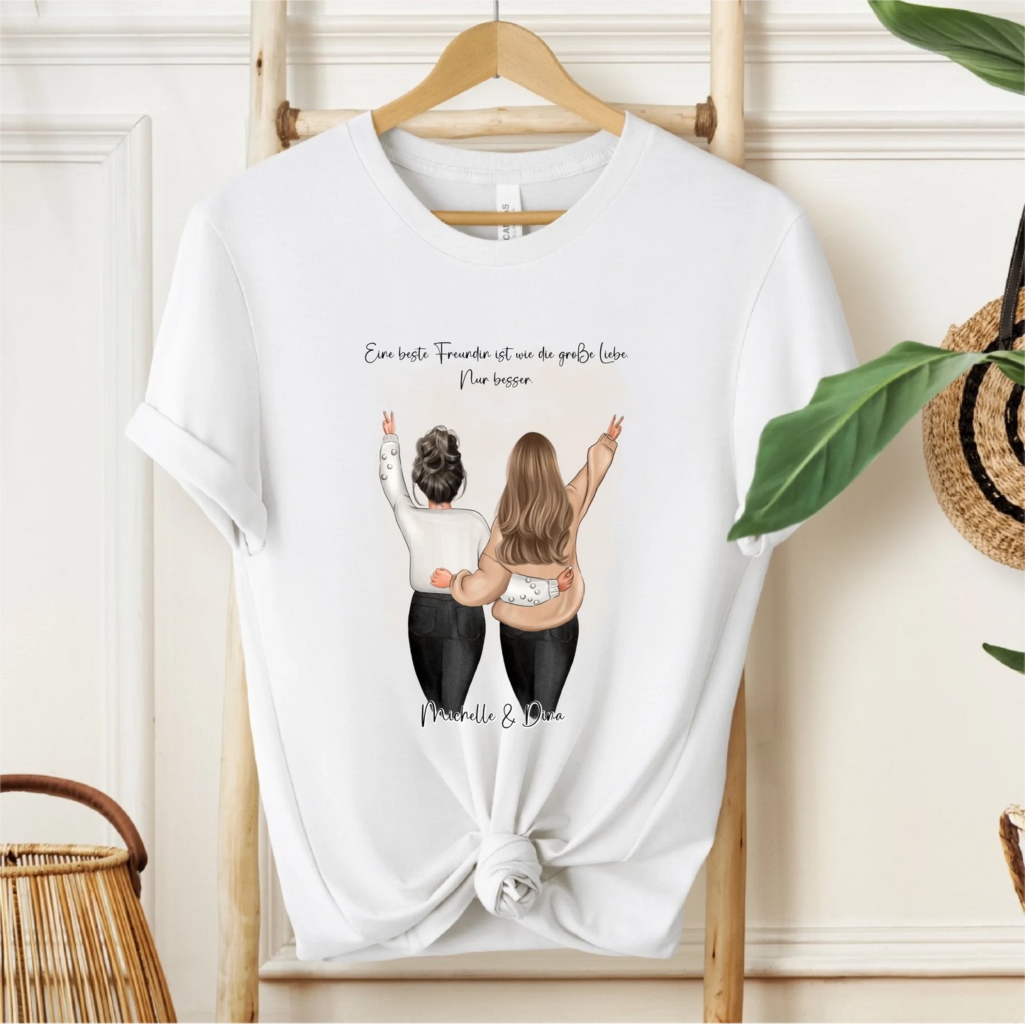 Personalisiertes Bff T-Shirt