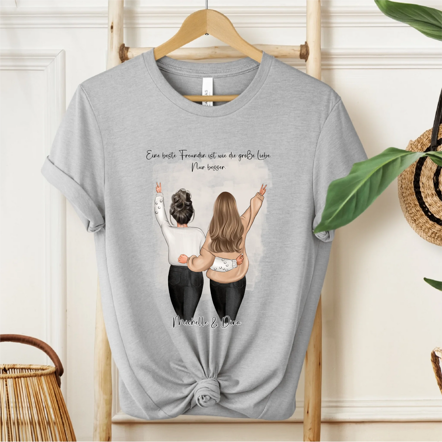 Personalisiertes Bff T-Shirt
