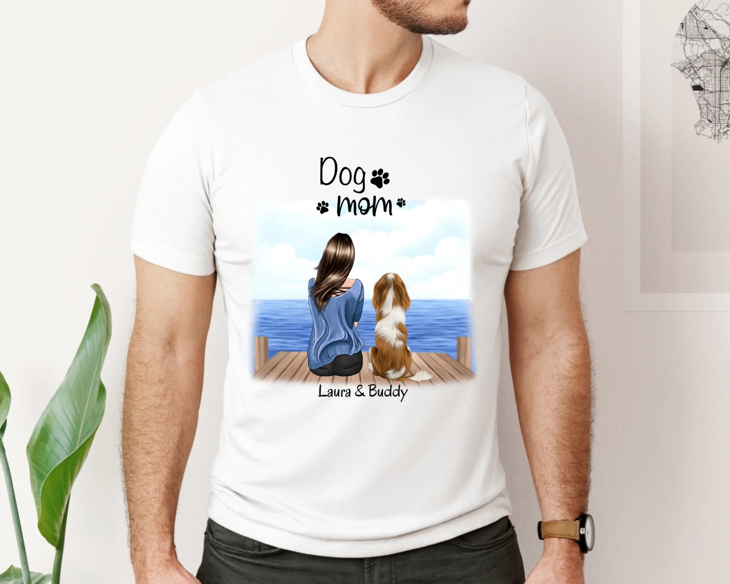 Frauchen/Herrchen mit Haustier T-Shirt