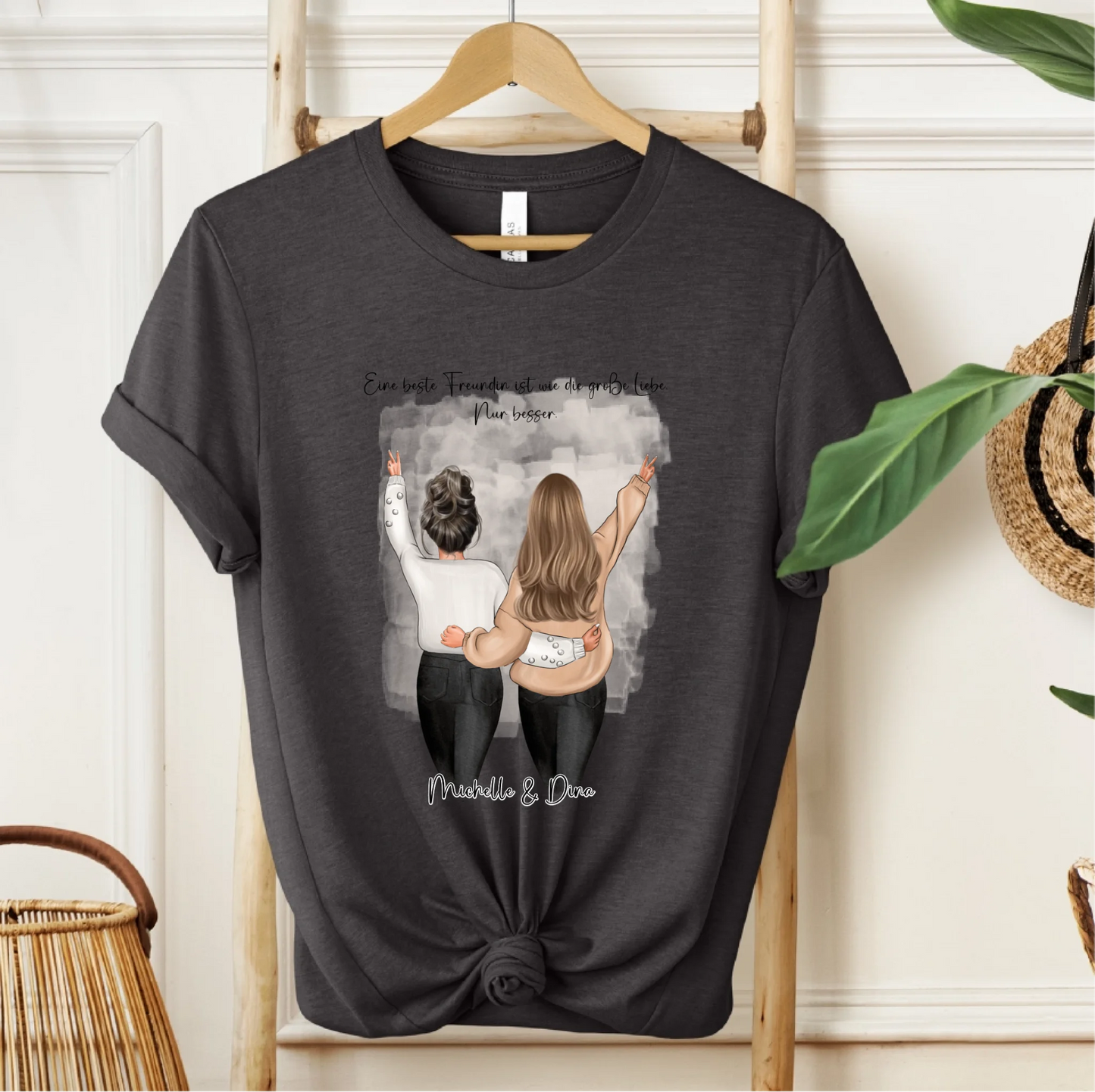 Personalisiertes Bff T-Shirt
