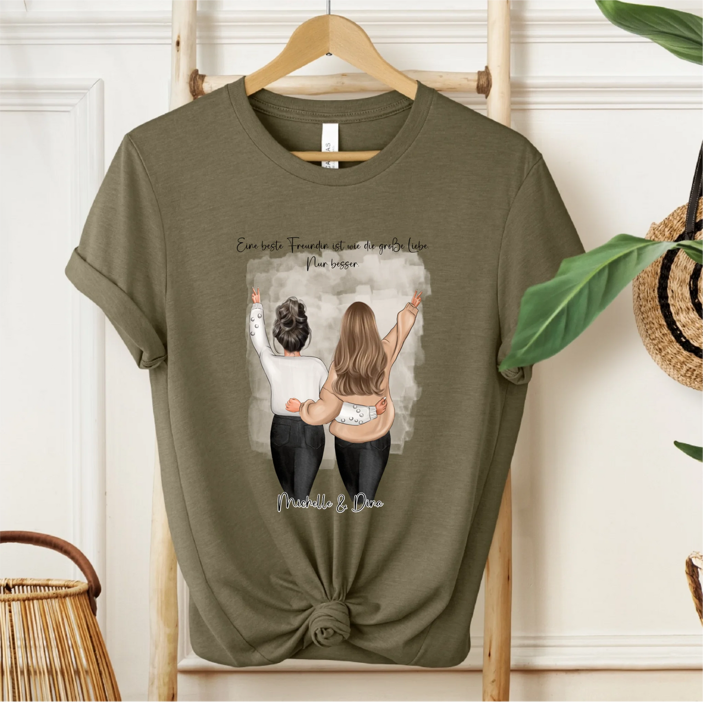 Personalisiertes Bff T-Shirt