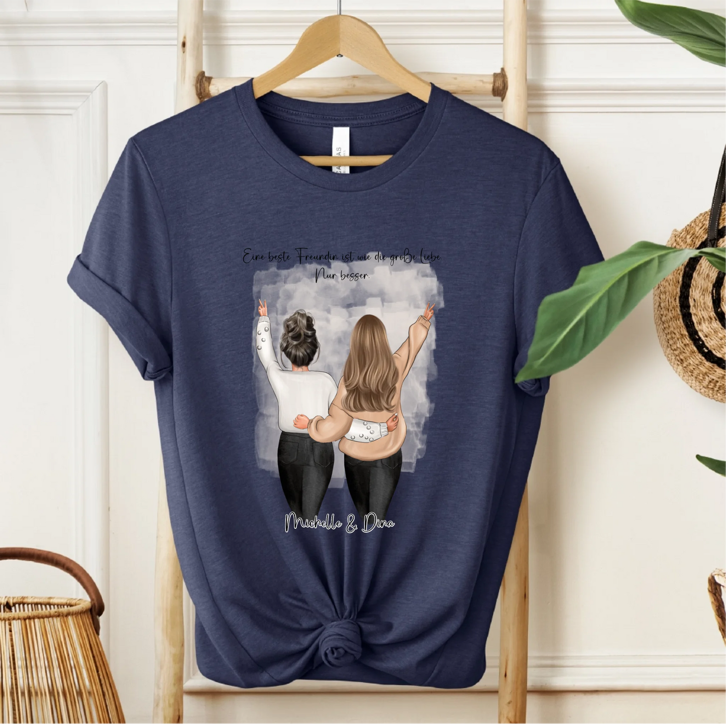 Personalisiertes Bff T-Shirt