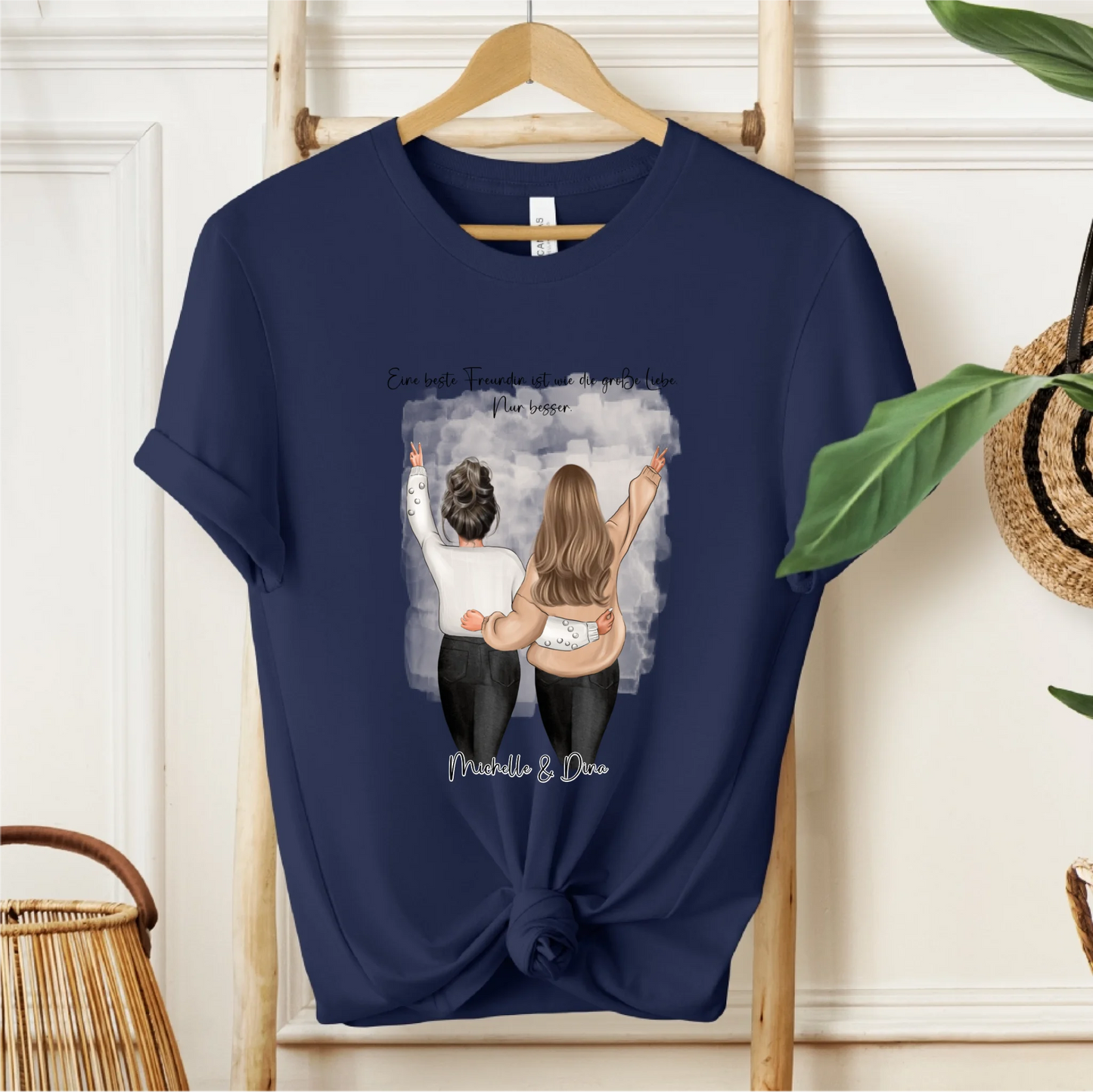 Personalisiertes Bff T-Shirt