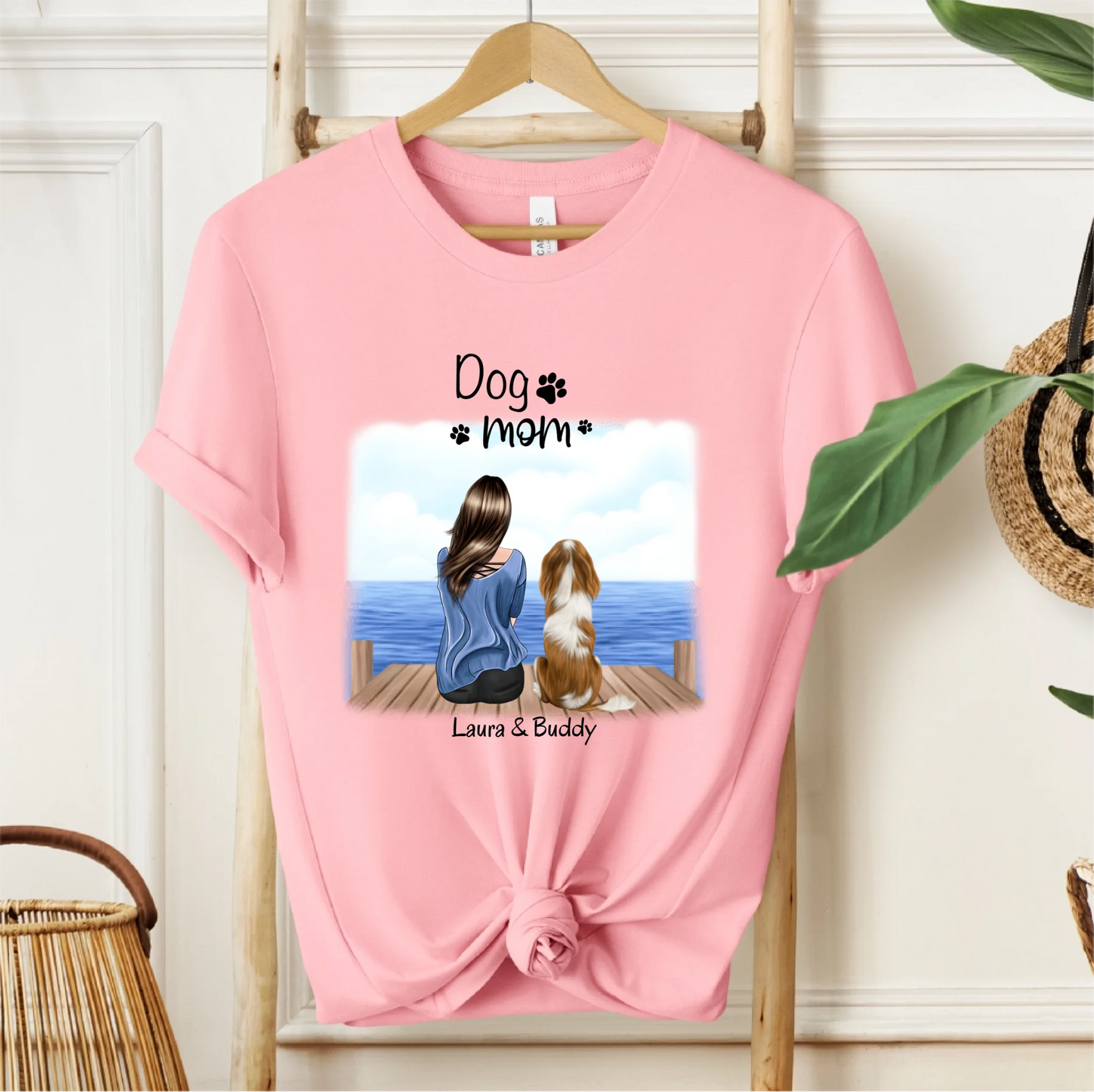 Frauchen/Herrchen mit Haustier T-Shirt