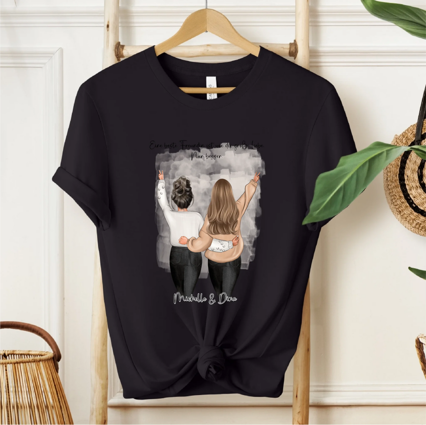 Personalisiertes Bff T-Shirt