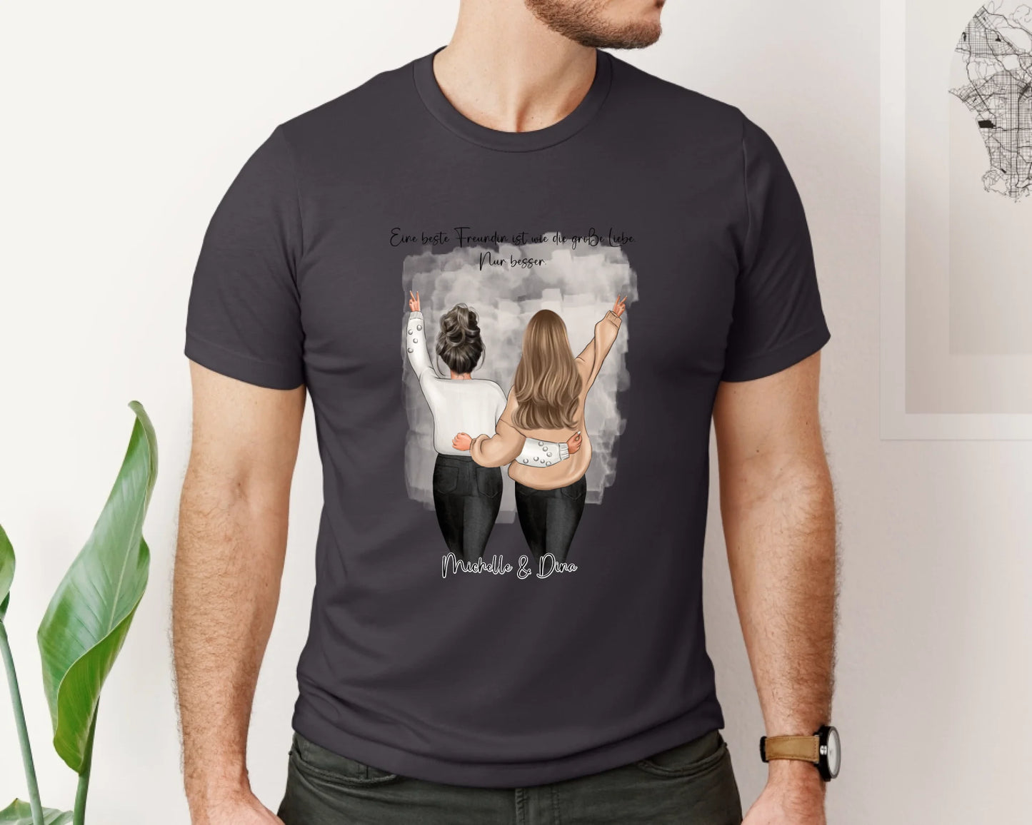 Personalisiertes Bff T-Shirt