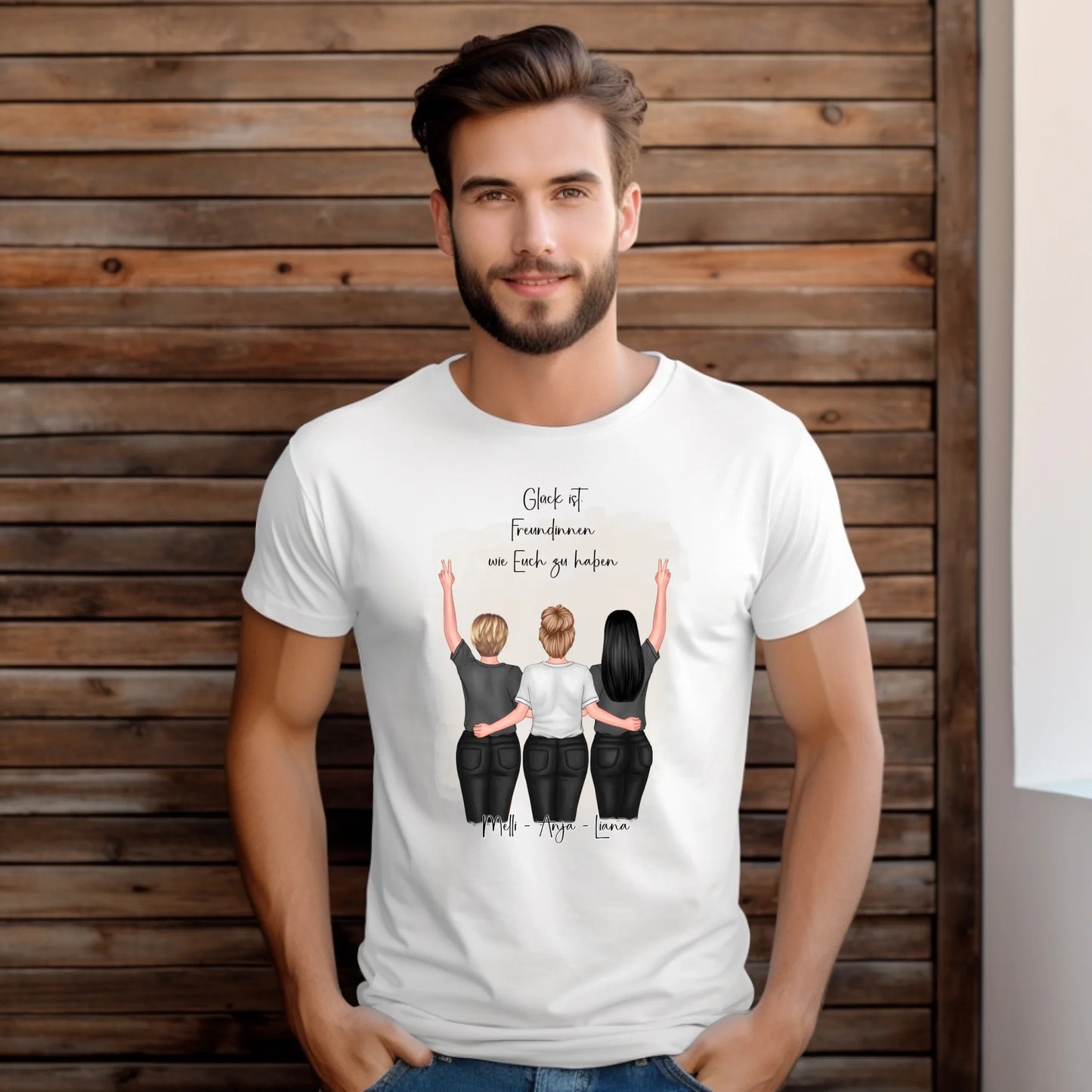 2-4 Freundinnen T-Shirt