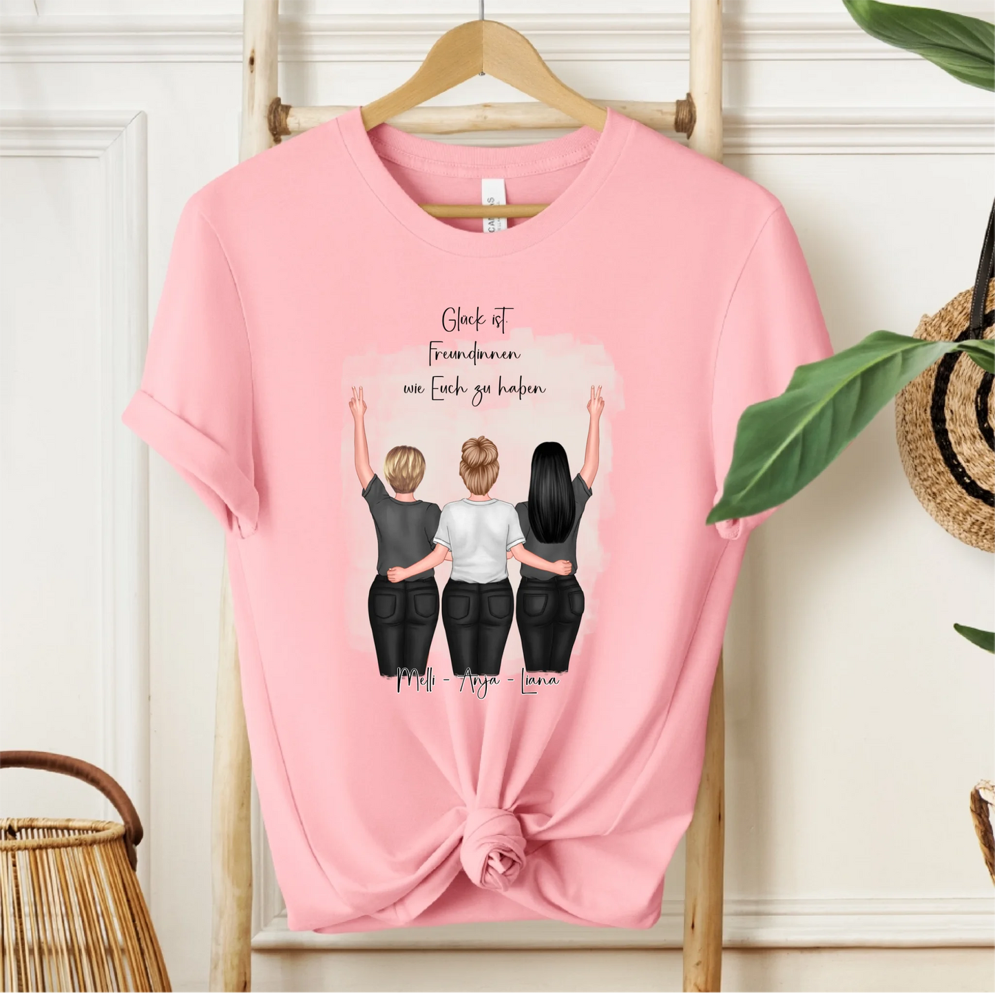 2-4 Freundinnen T-Shirt