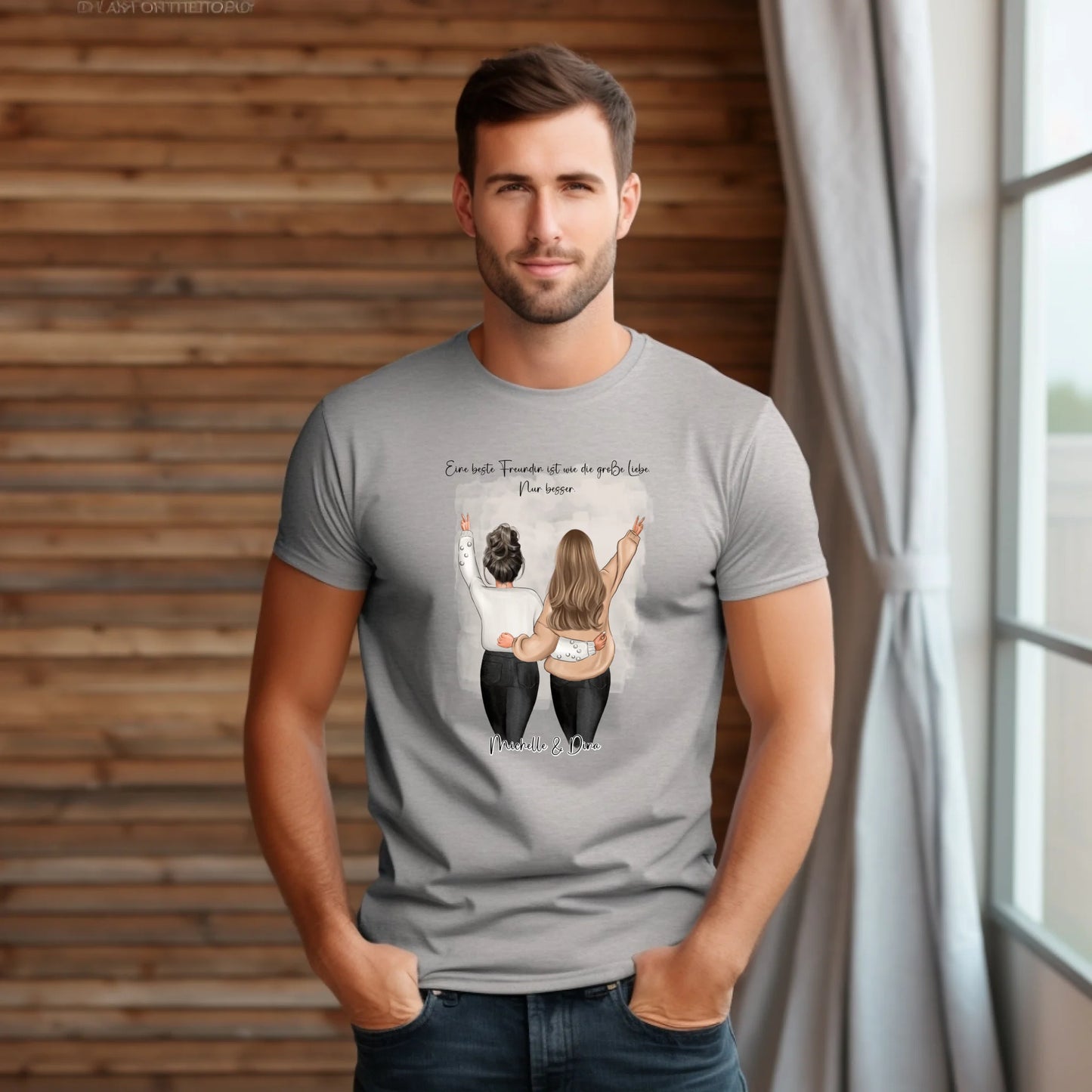 Personalisiertes Bff T-Shirt