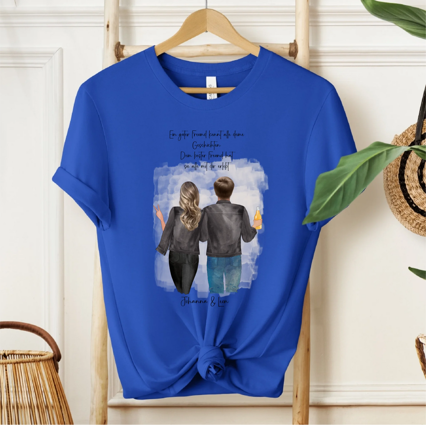 Beste Freundin & Bester Freund T-Shirt