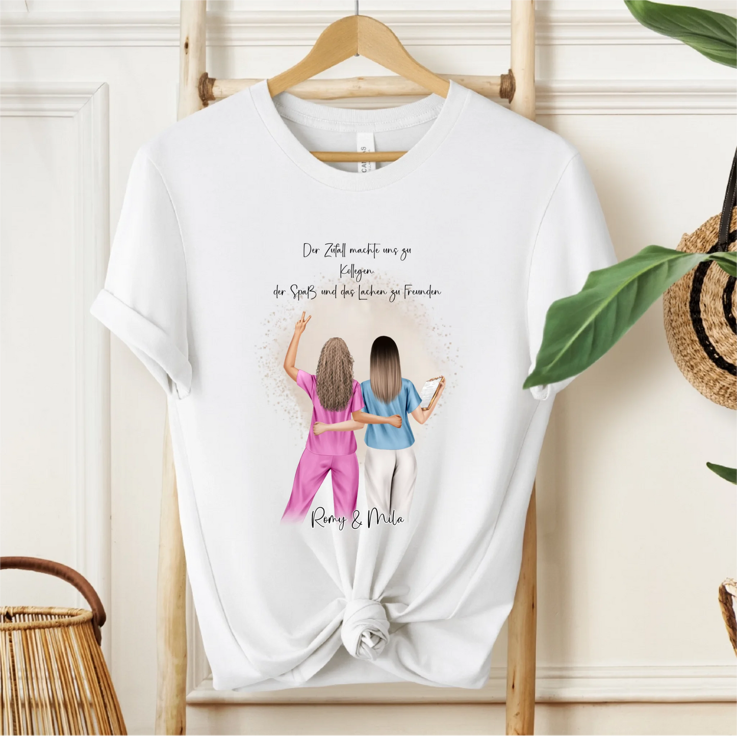 Personalisierte Krankenschwestern T-Shirt