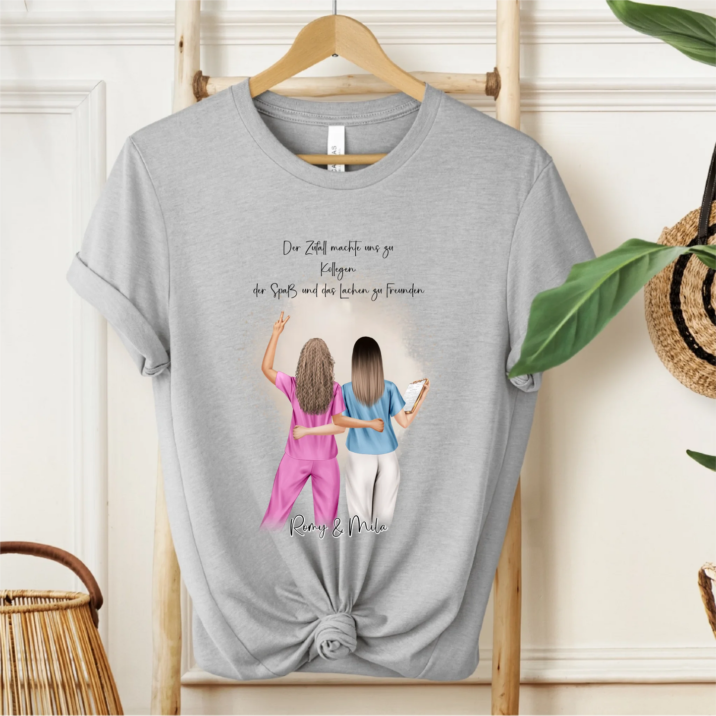 Personalisierte Krankenschwestern T-Shirt
