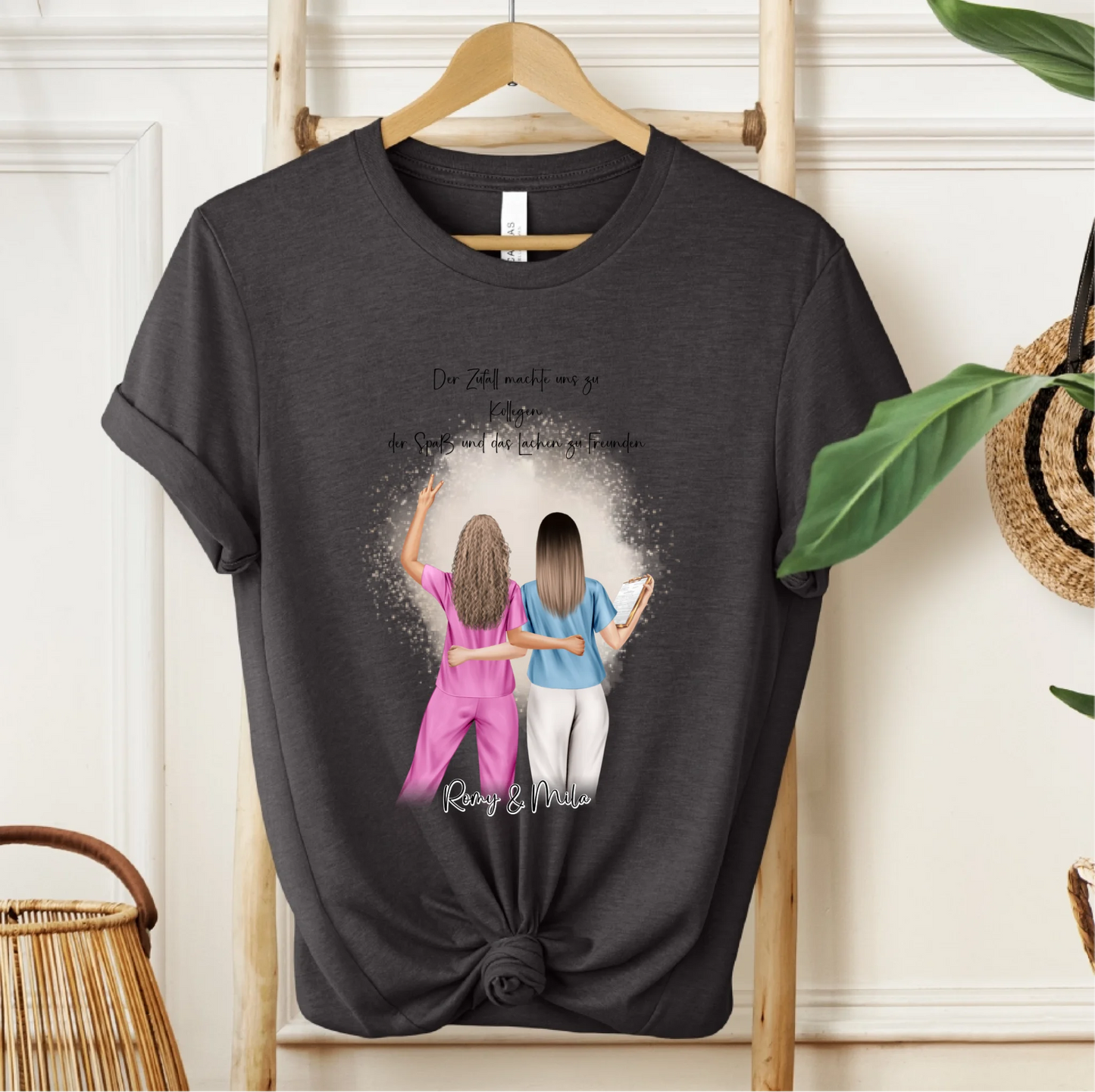 Personalisierte Krankenschwestern T-Shirt