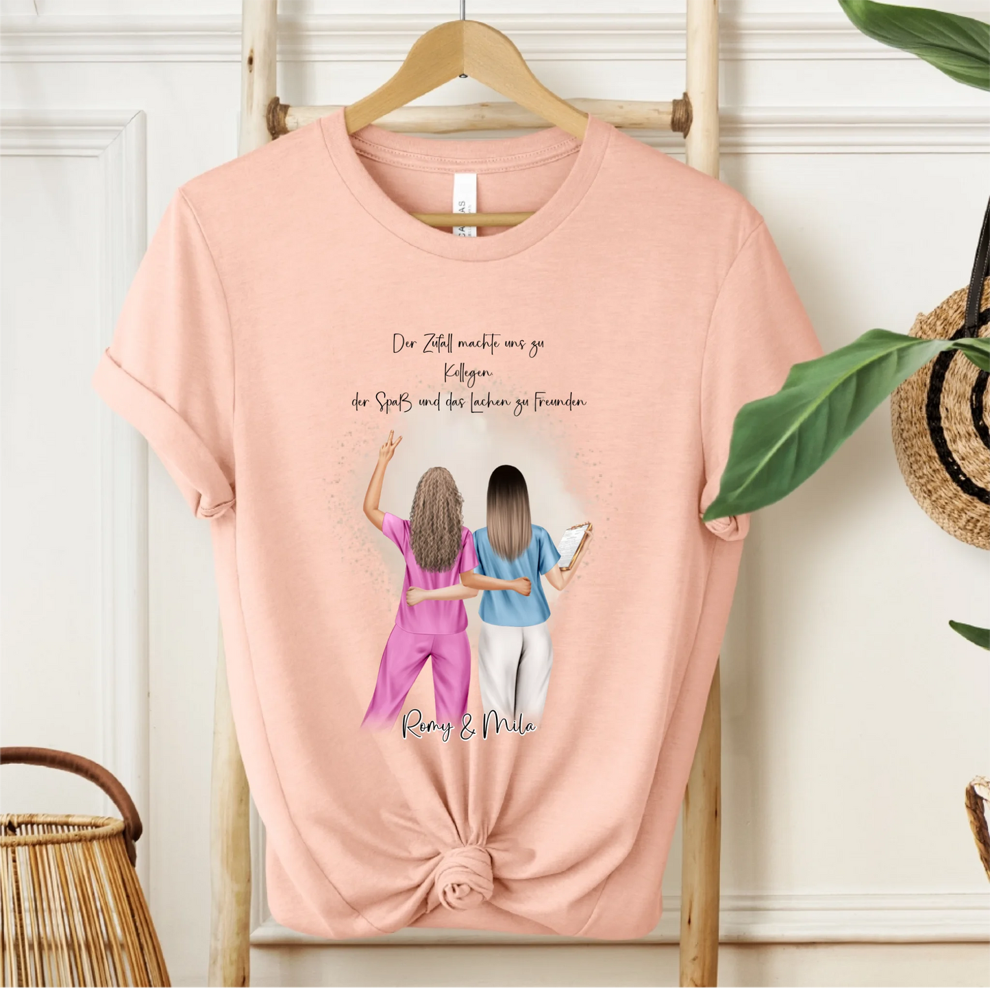 Personalisierte Krankenschwestern T-Shirt