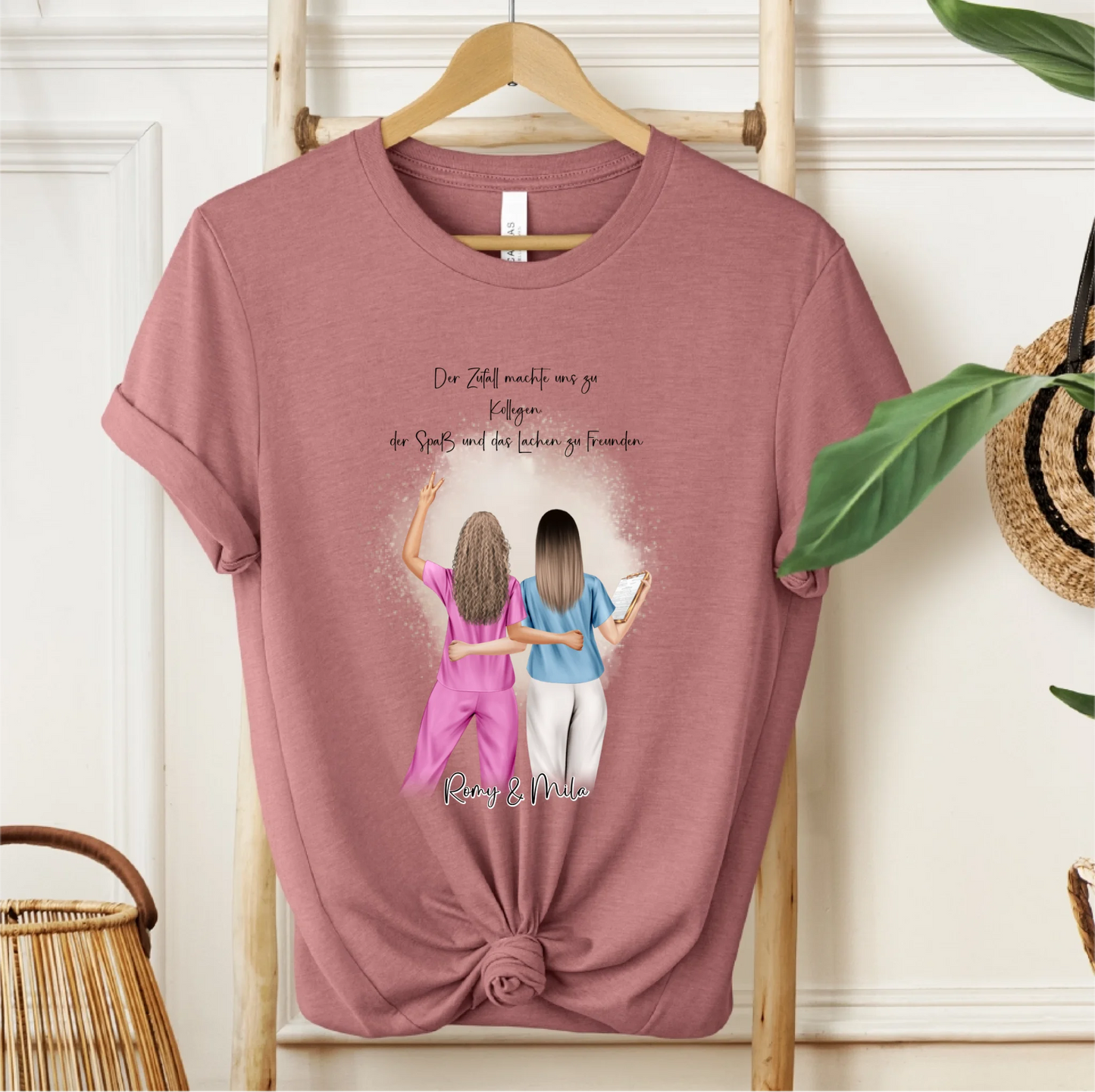 Personalisierte Krankenschwestern T-Shirt