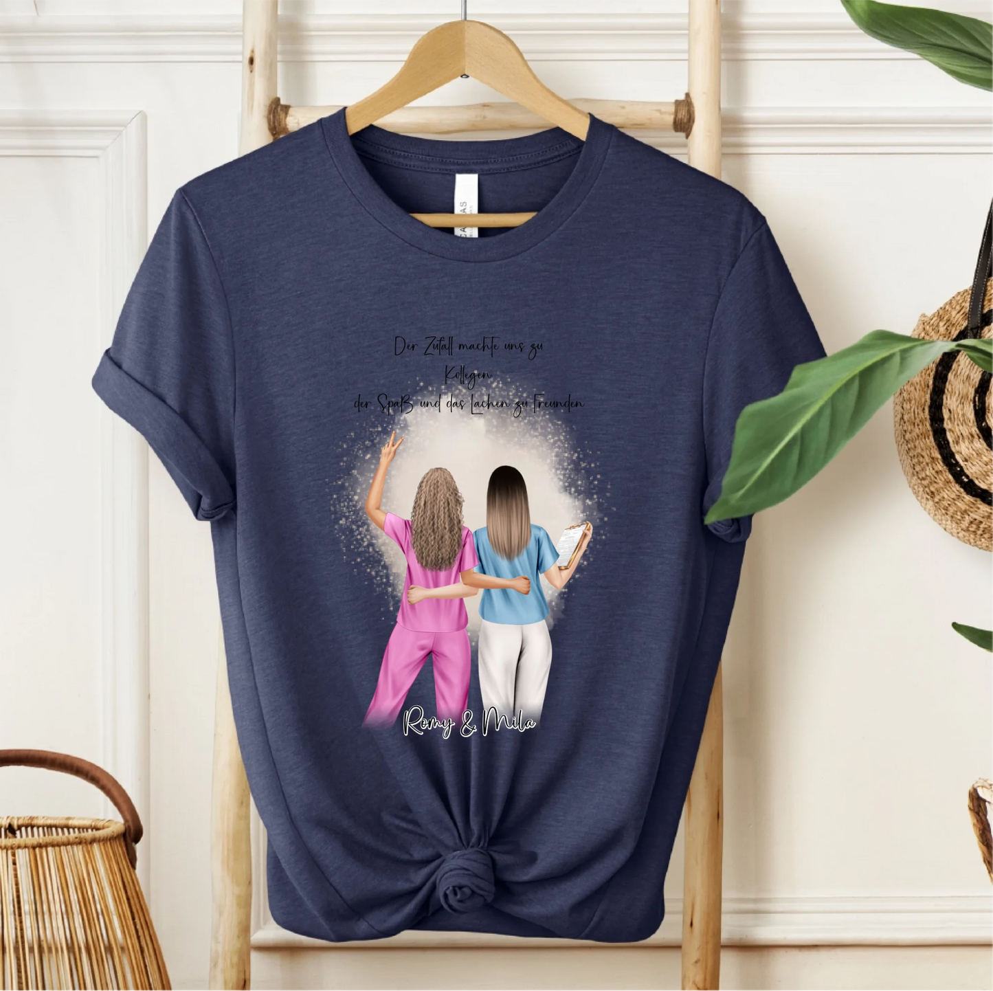 Personalisierte Krankenschwestern T-Shirt