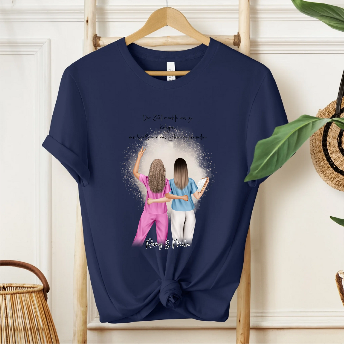 Personalisierte Krankenschwestern T-Shirt