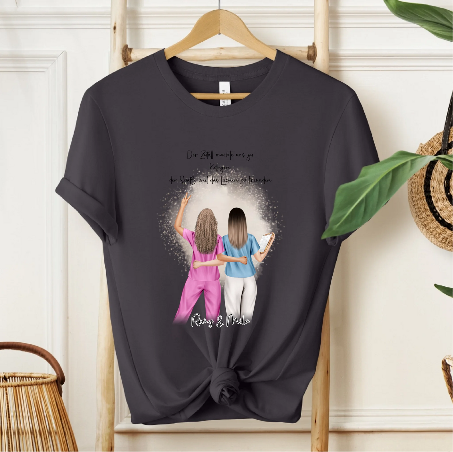 Personalisierte Krankenschwestern T-Shirt