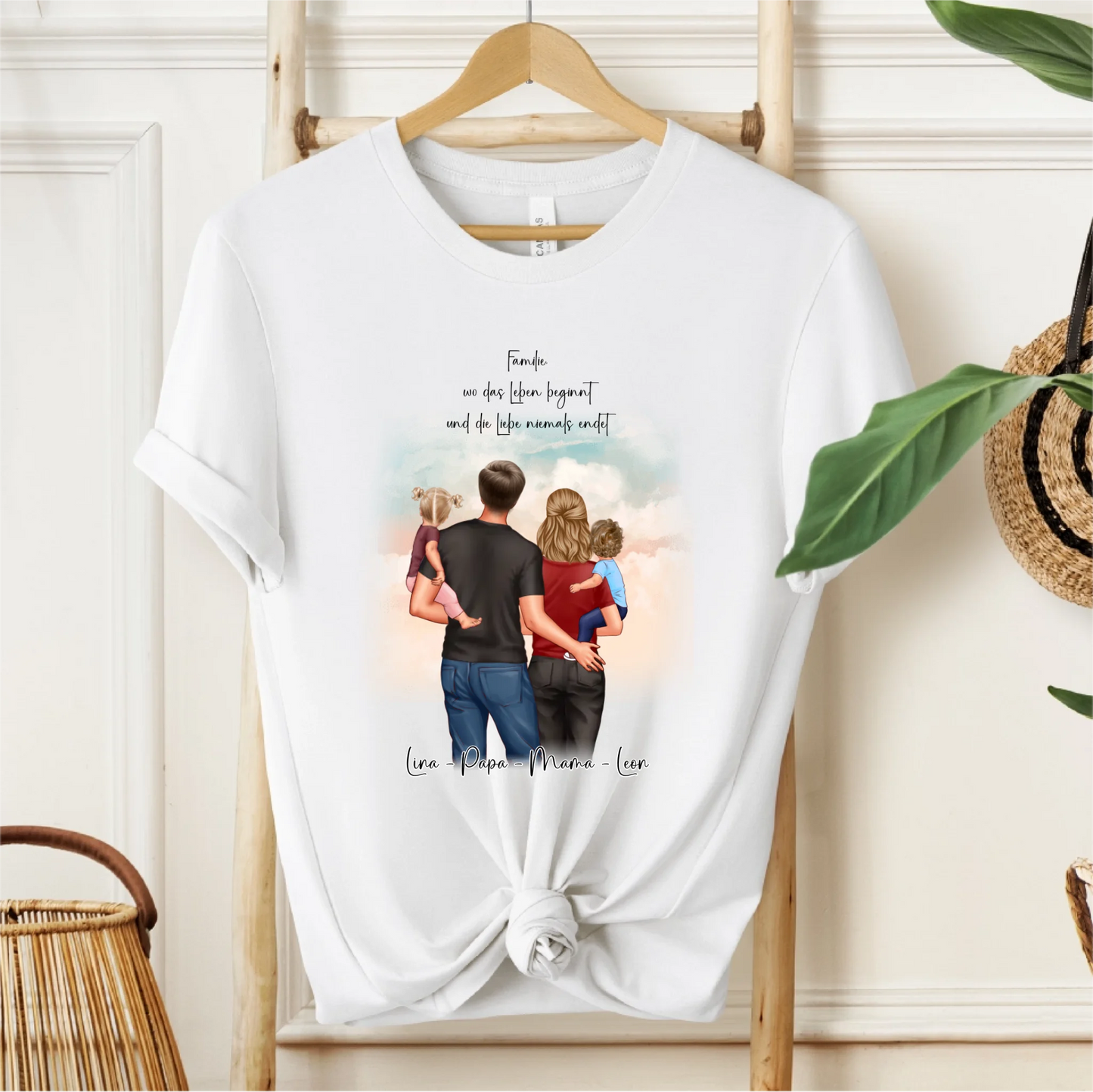 Mama, Papa & 1 oder 2 Babys T-Shirt