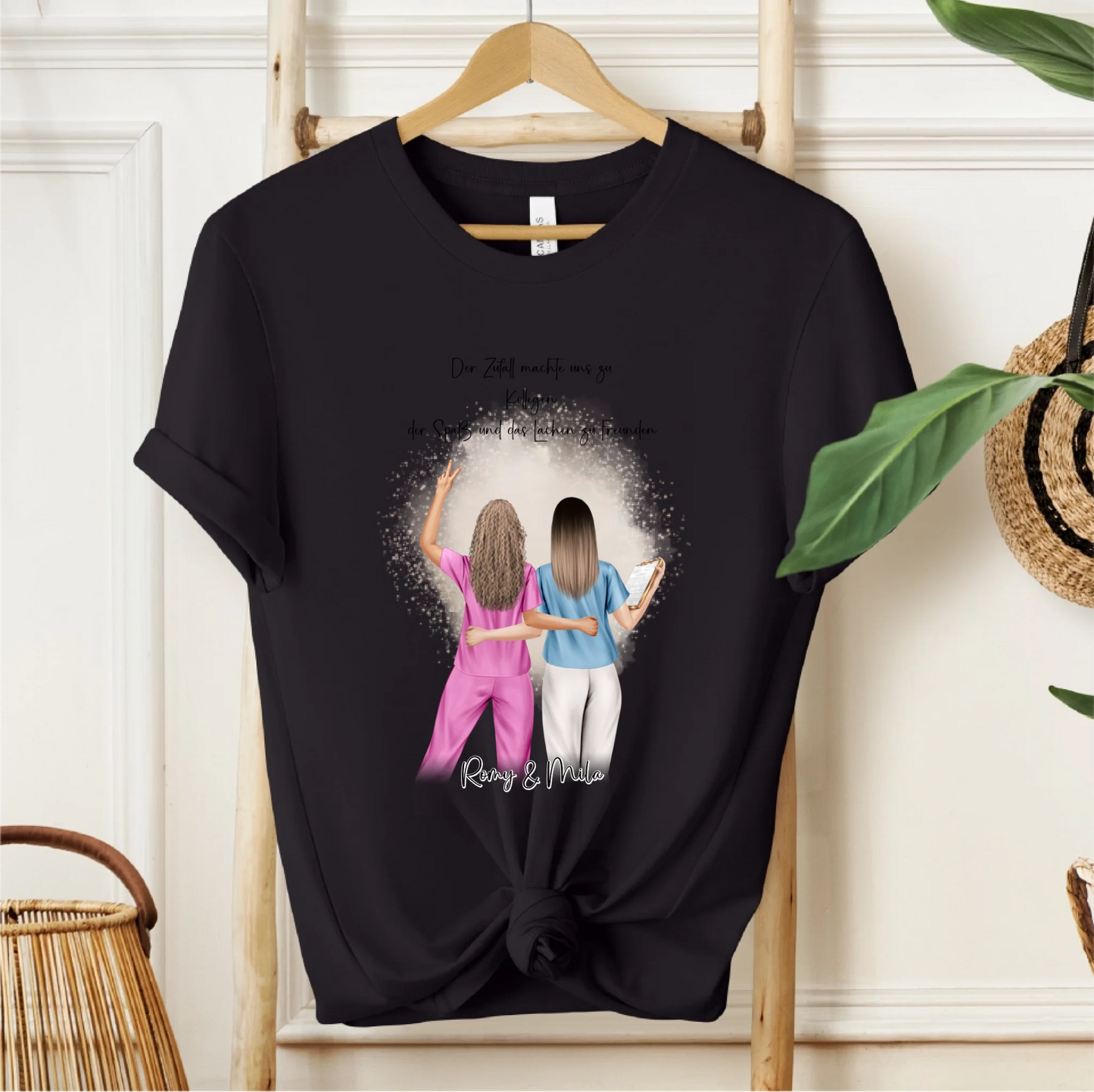 Personalisierte Krankenschwestern T-Shirt