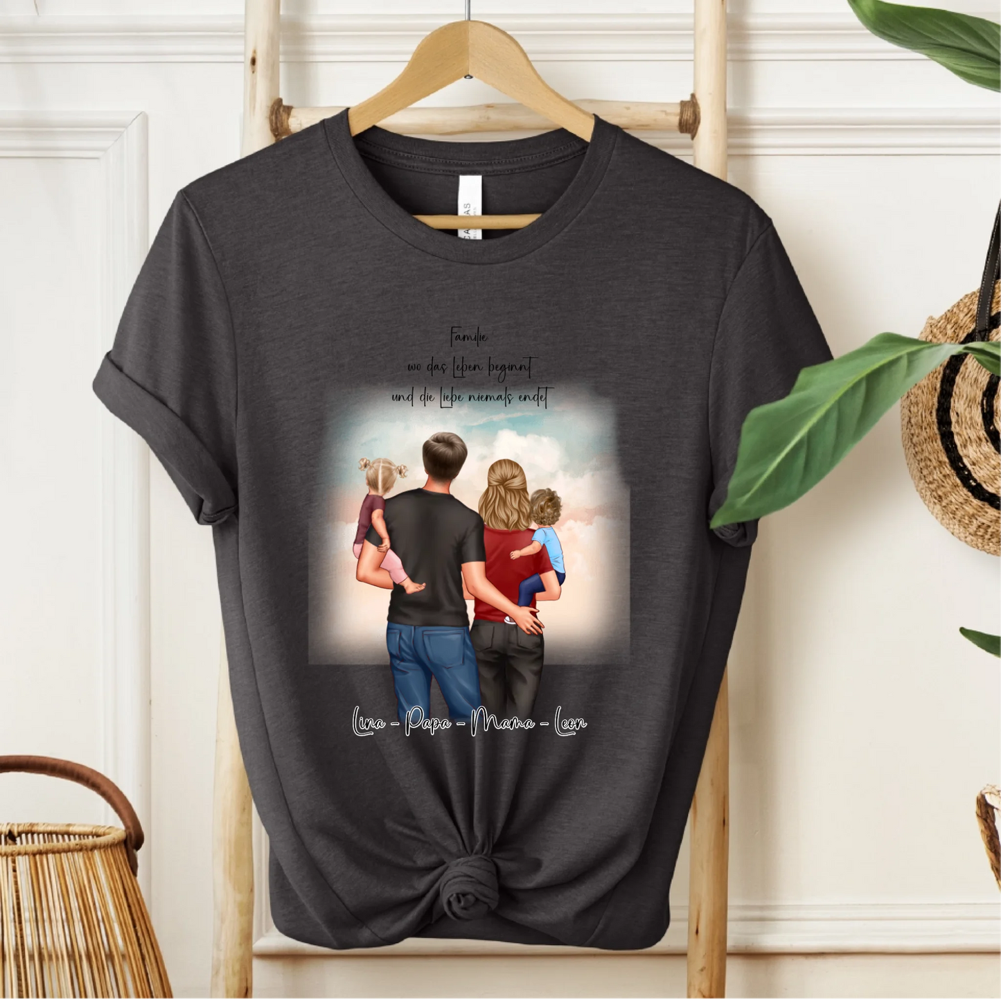 Mama, Papa & 1 oder 2 Babys T-Shirt