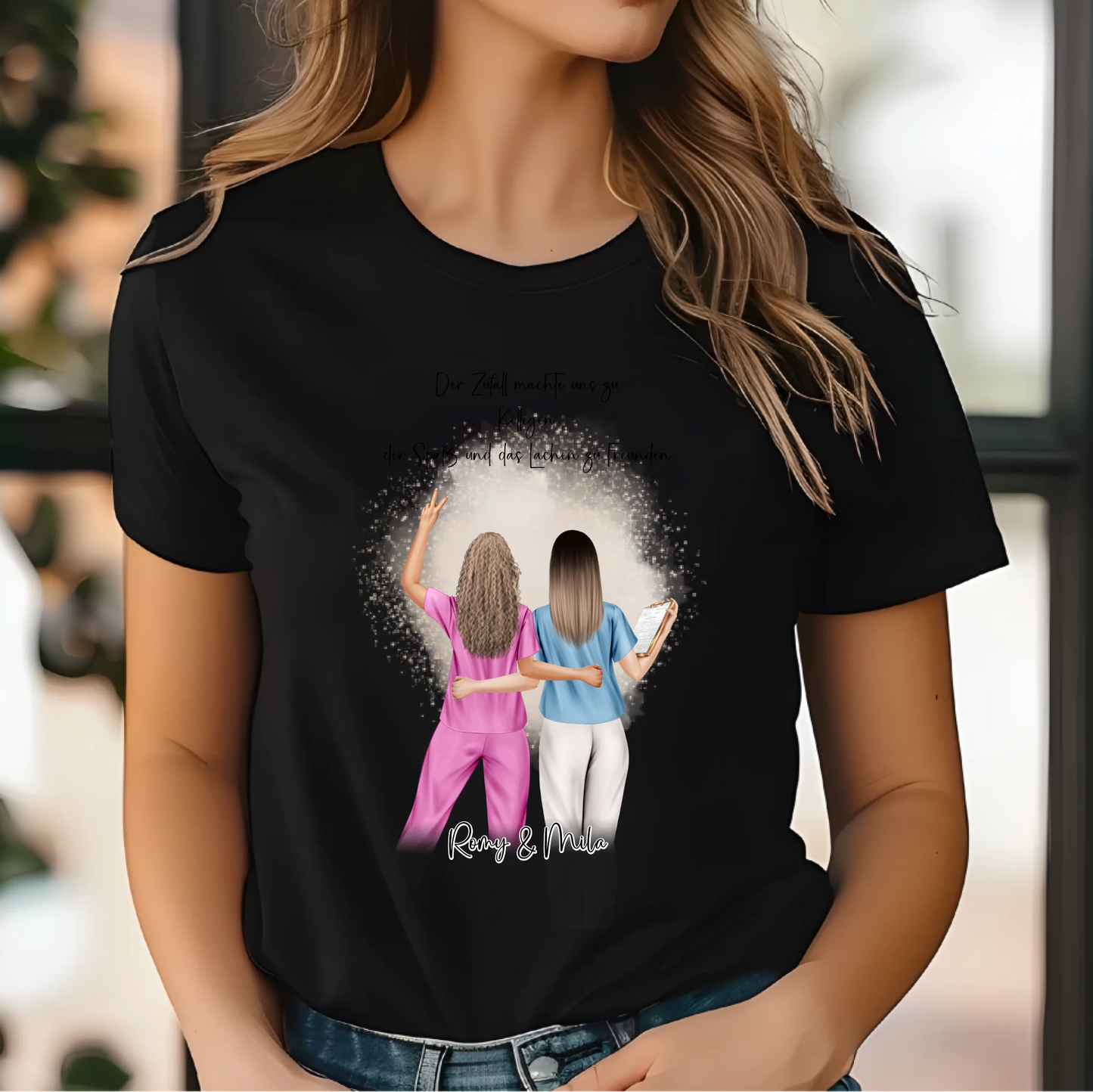 Personalisierte Krankenschwestern T-Shirt