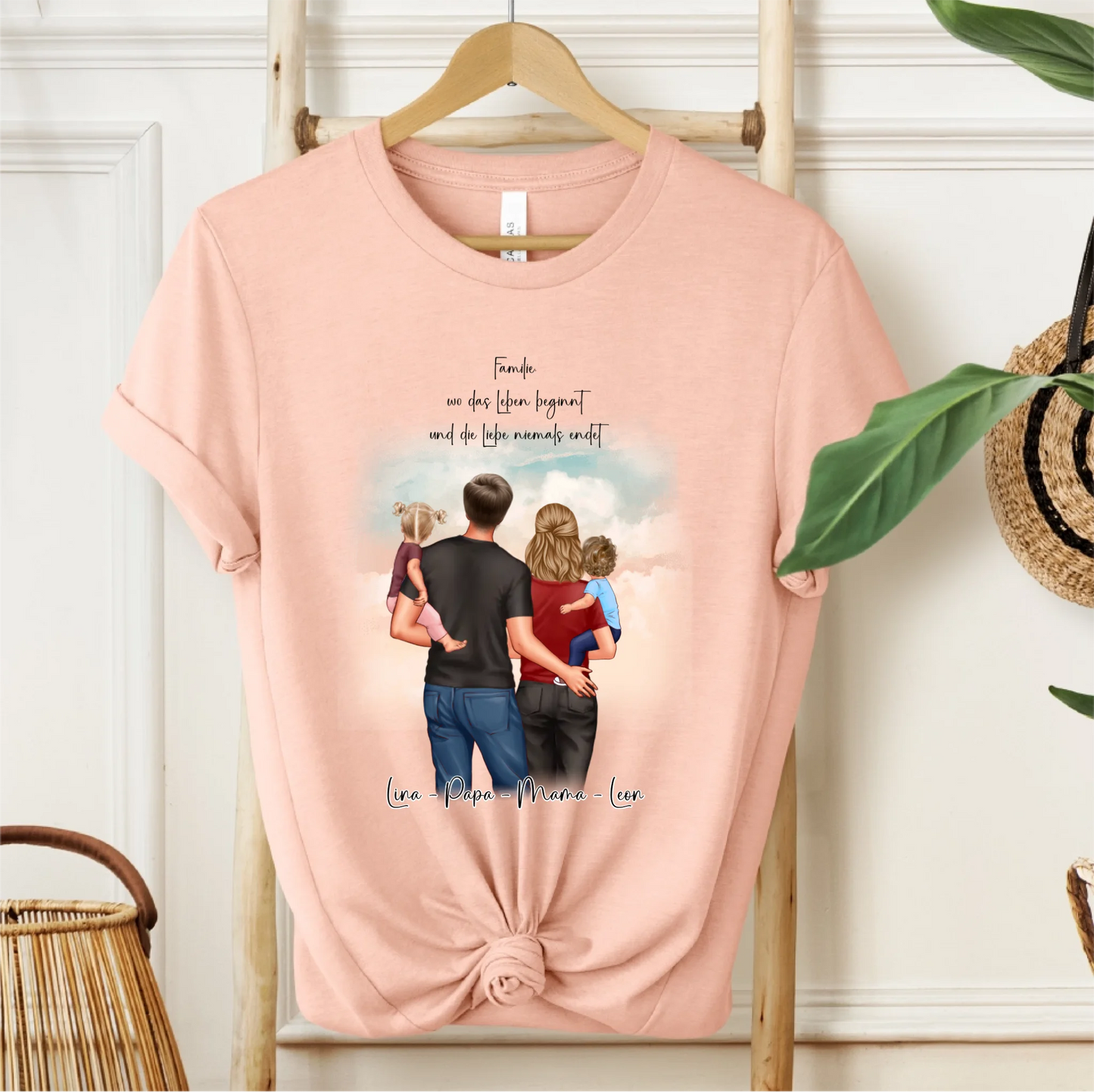 Mama, Papa & 1 oder 2 Babys T-Shirt