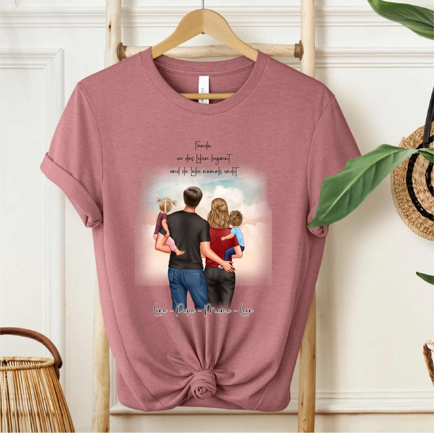 Mama, Papa & 1 oder 2 Babys T-Shirt