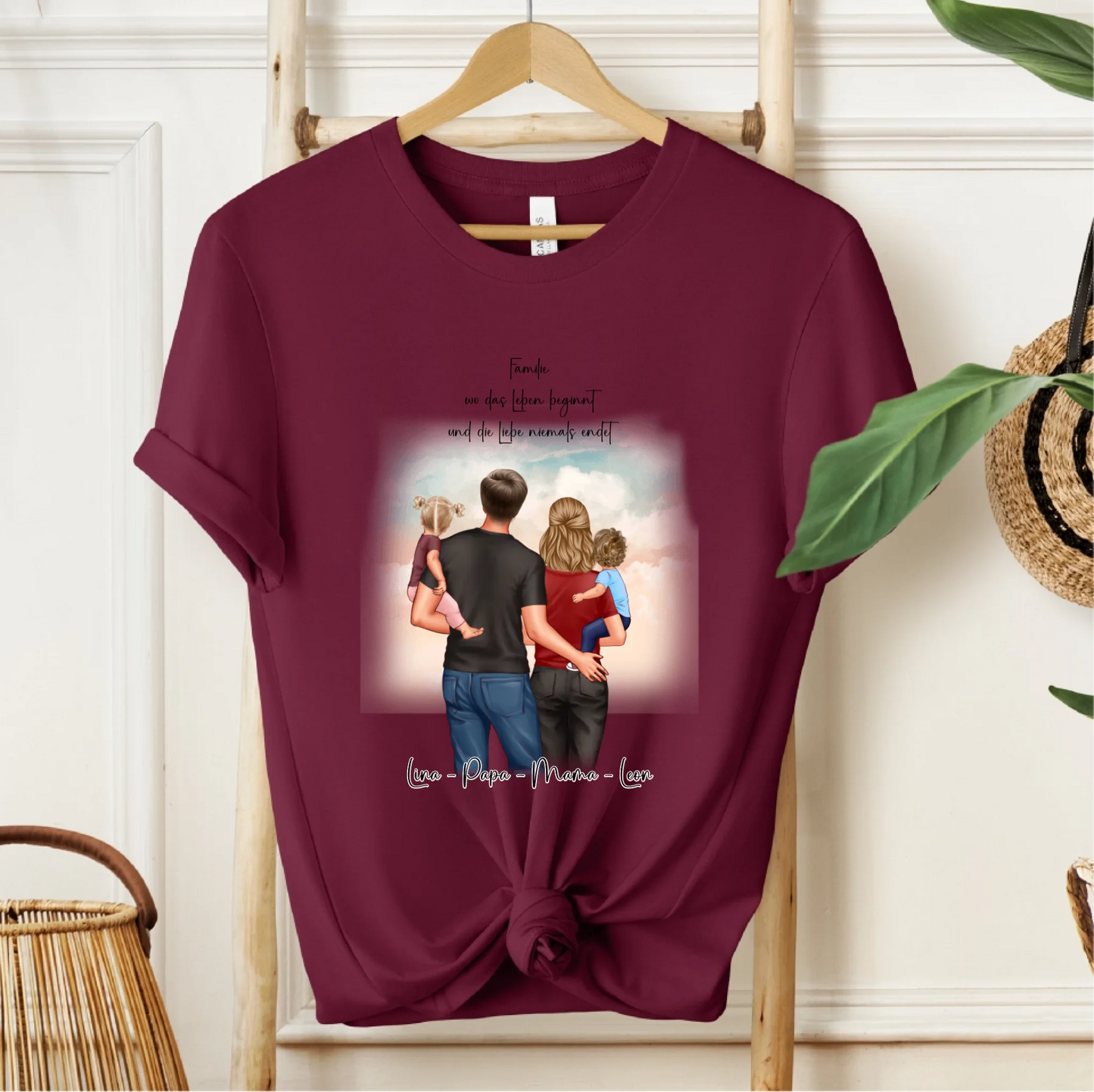 Mama, Papa & 1 oder 2 Babys T-Shirt