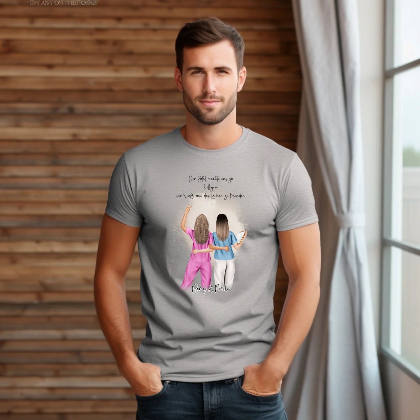 Personalisierte Krankenschwestern T-Shirt