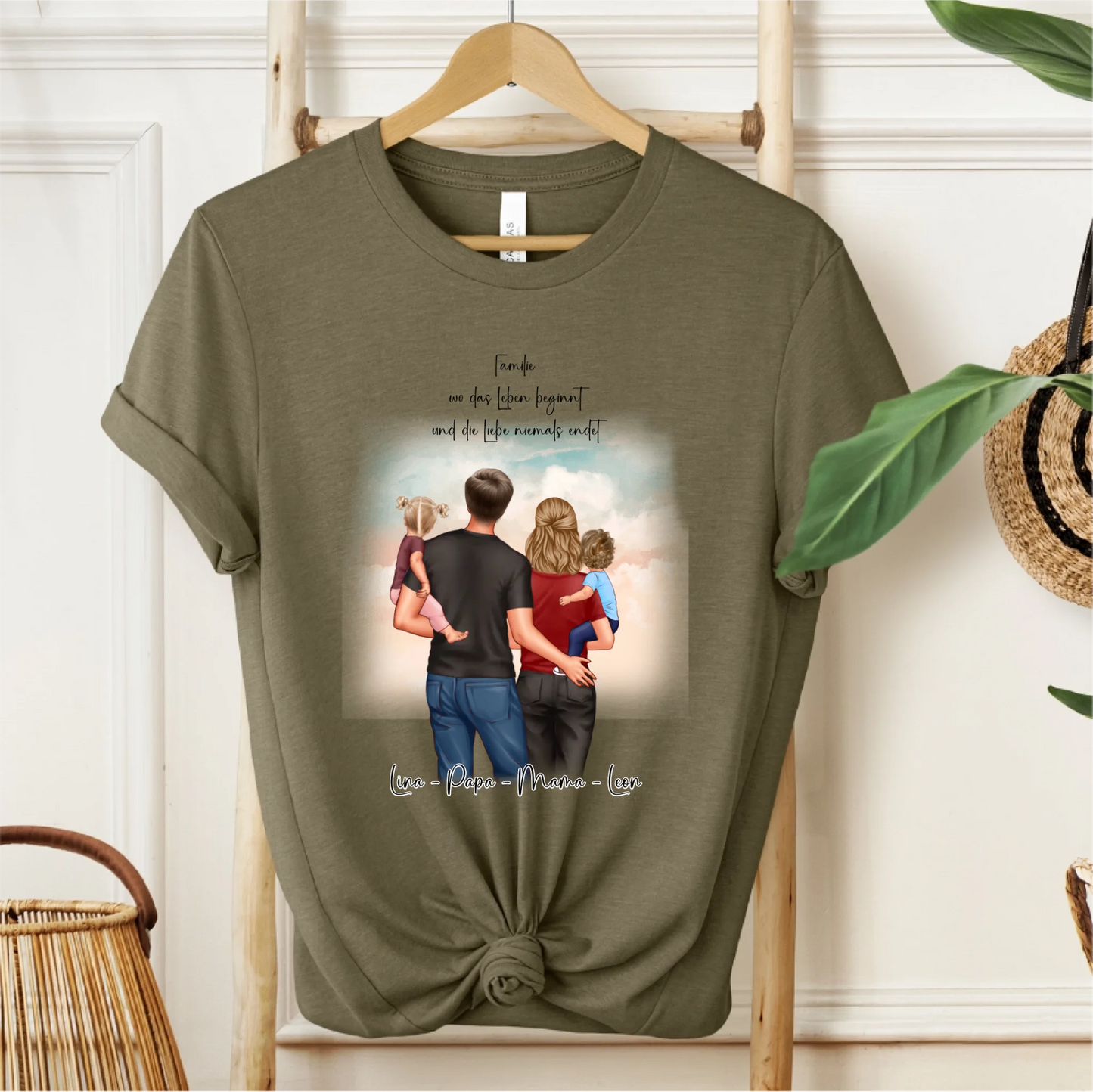 Mama, Papa & 1 oder 2 Babys T-Shirt